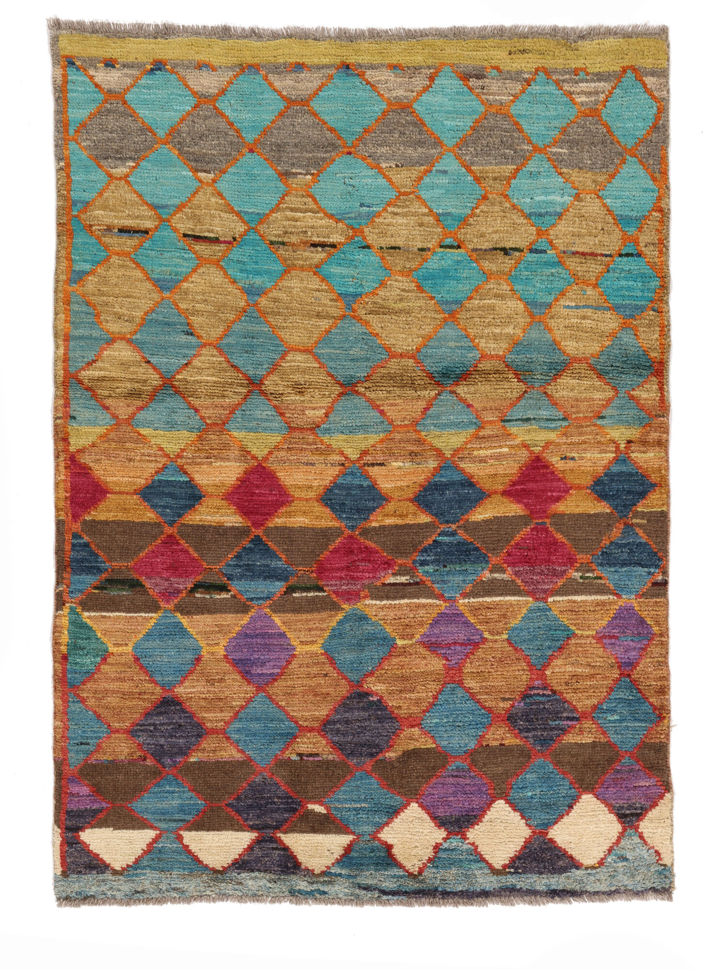 
    Moroccan Berber - Afghanistan - Brown - 96 x 137 cm
  