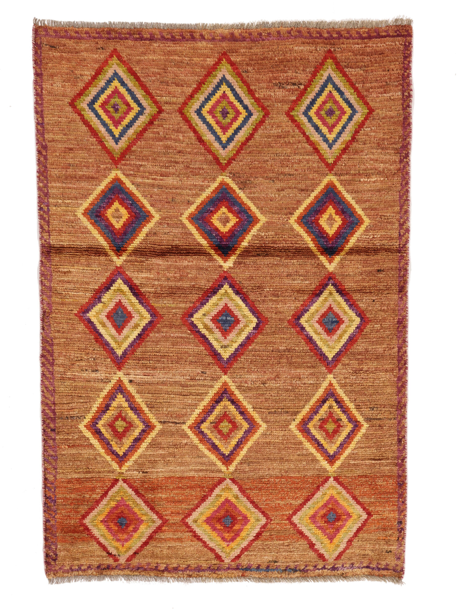 
    Moroccan Berber - Afghanistan - Brown - 91 x 134 cm
  