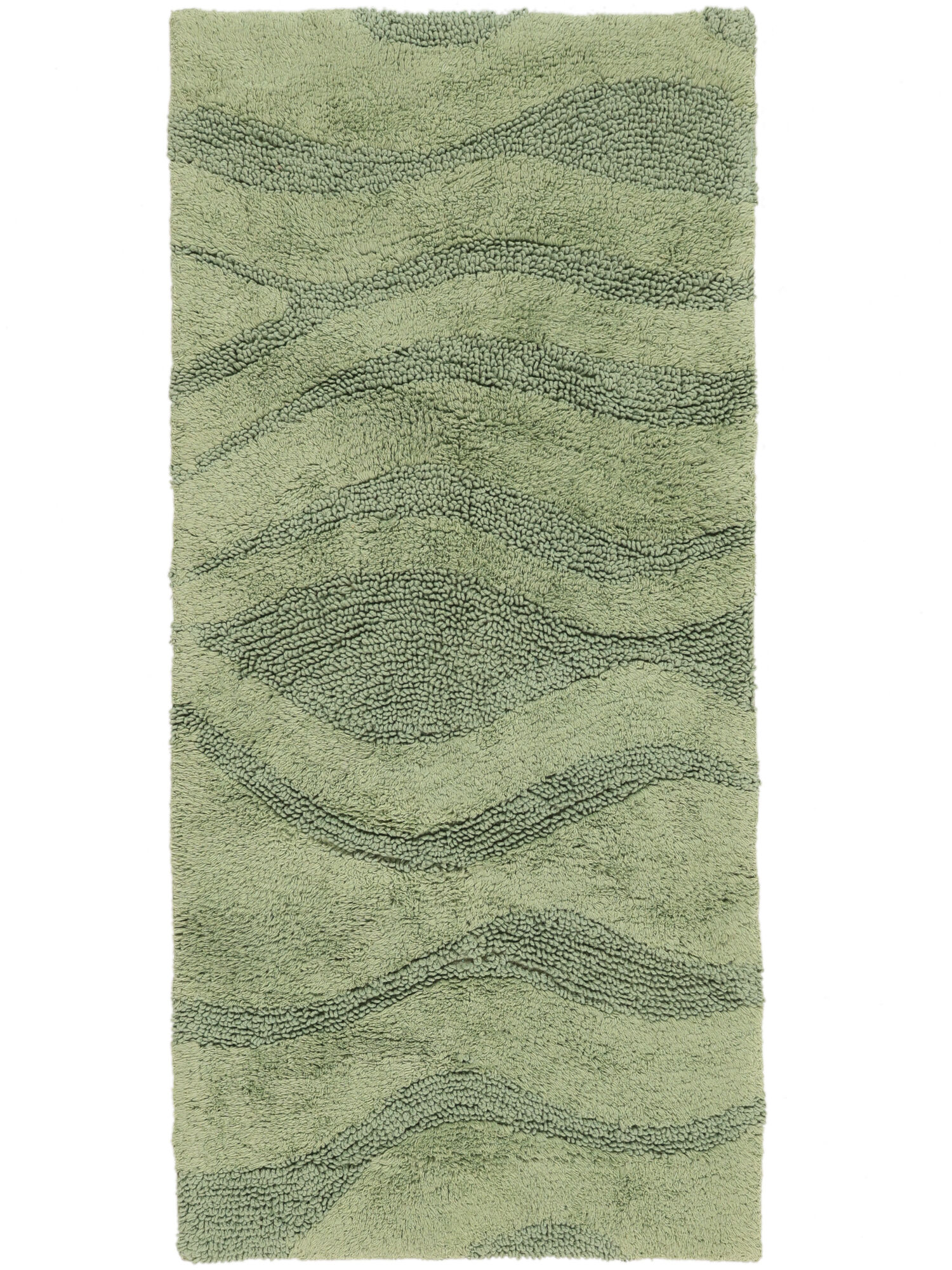 Breeze Badrumsmatta - Grön 50x100