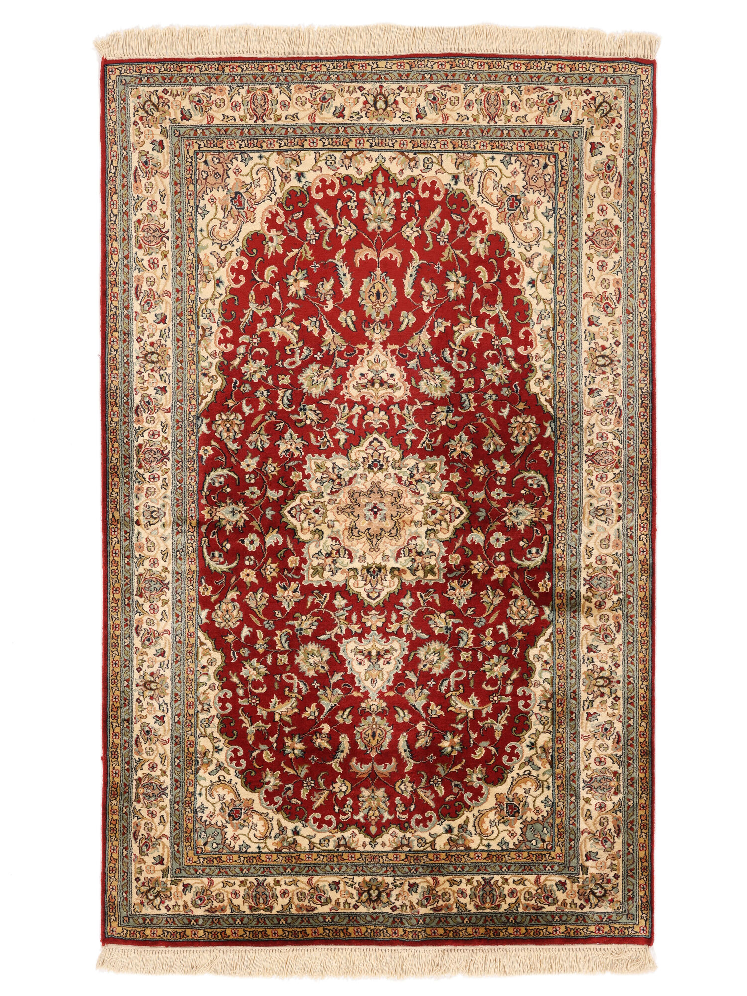 Kashmir äkta silke 24 / 24 Quality Matta 79x127