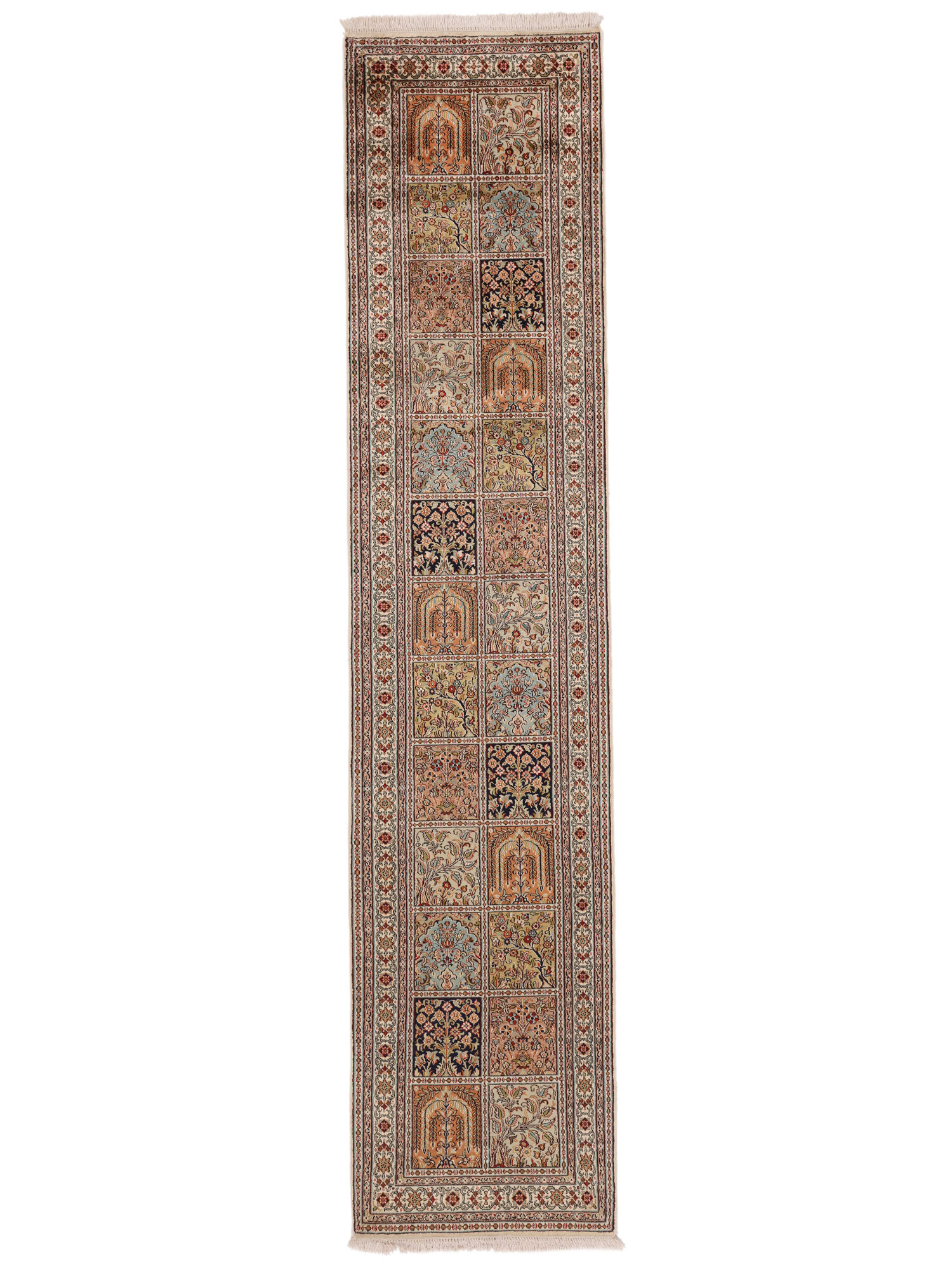 Kashmir äkta silke Matta 66x298