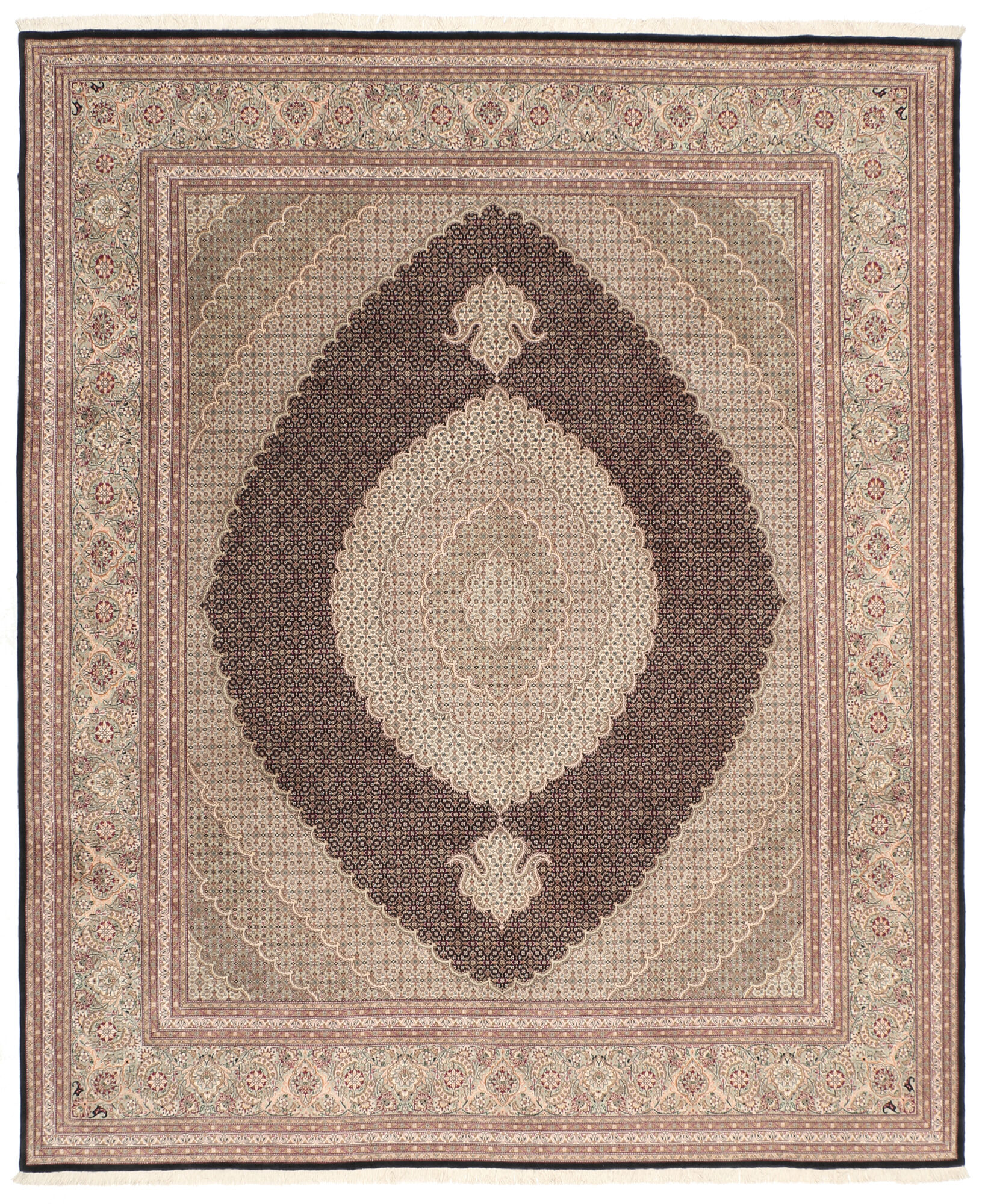 
    Tabriz 50 Raj - Brown - 253 x 300 cm
  
