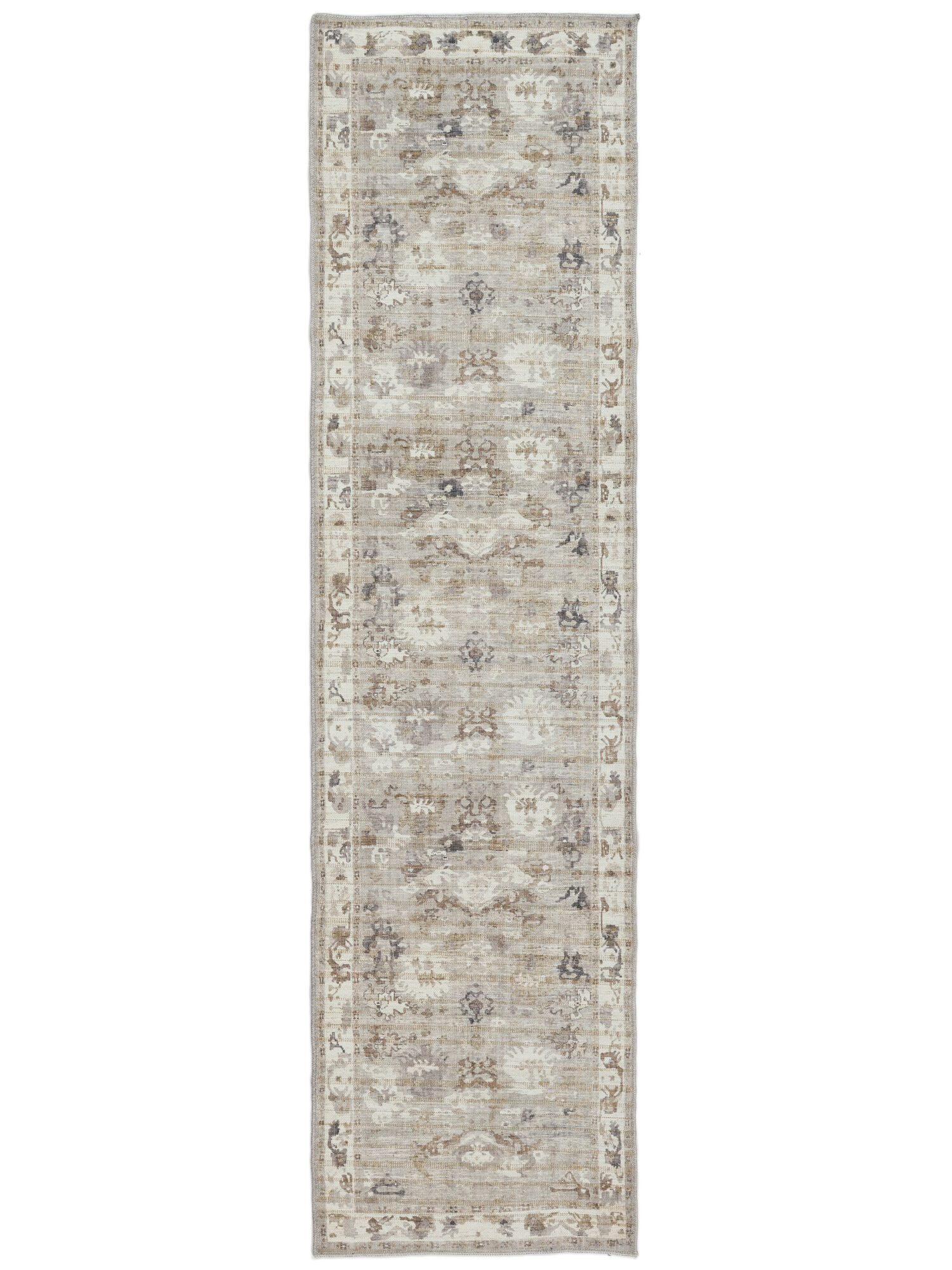 Olina Oriental Teppich – Beige 80×300
