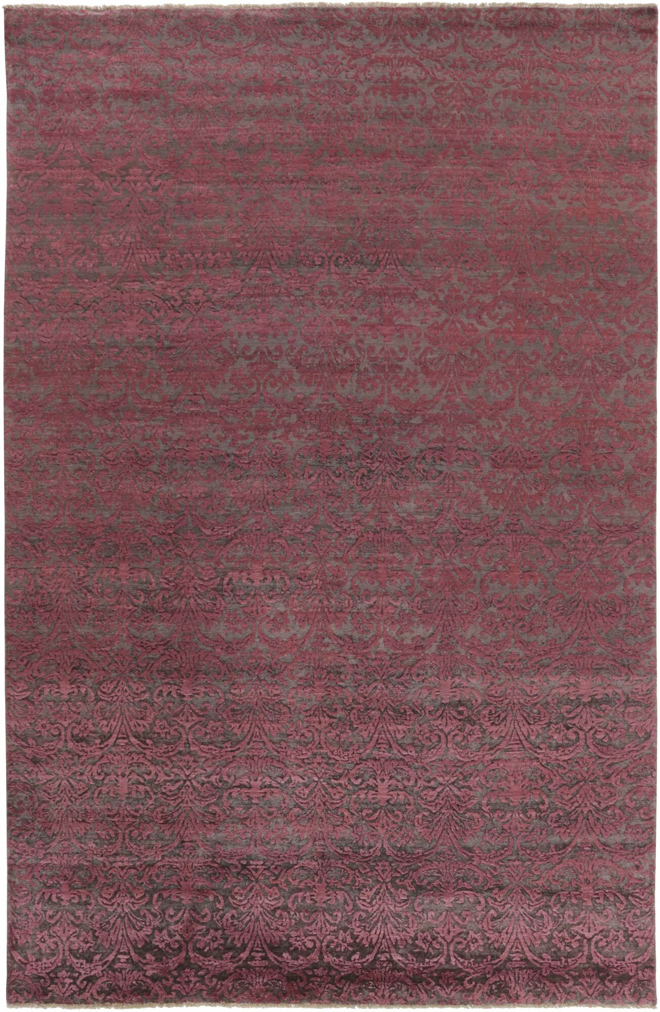 
    Damask - Dark red - 200 x 309 cm
  