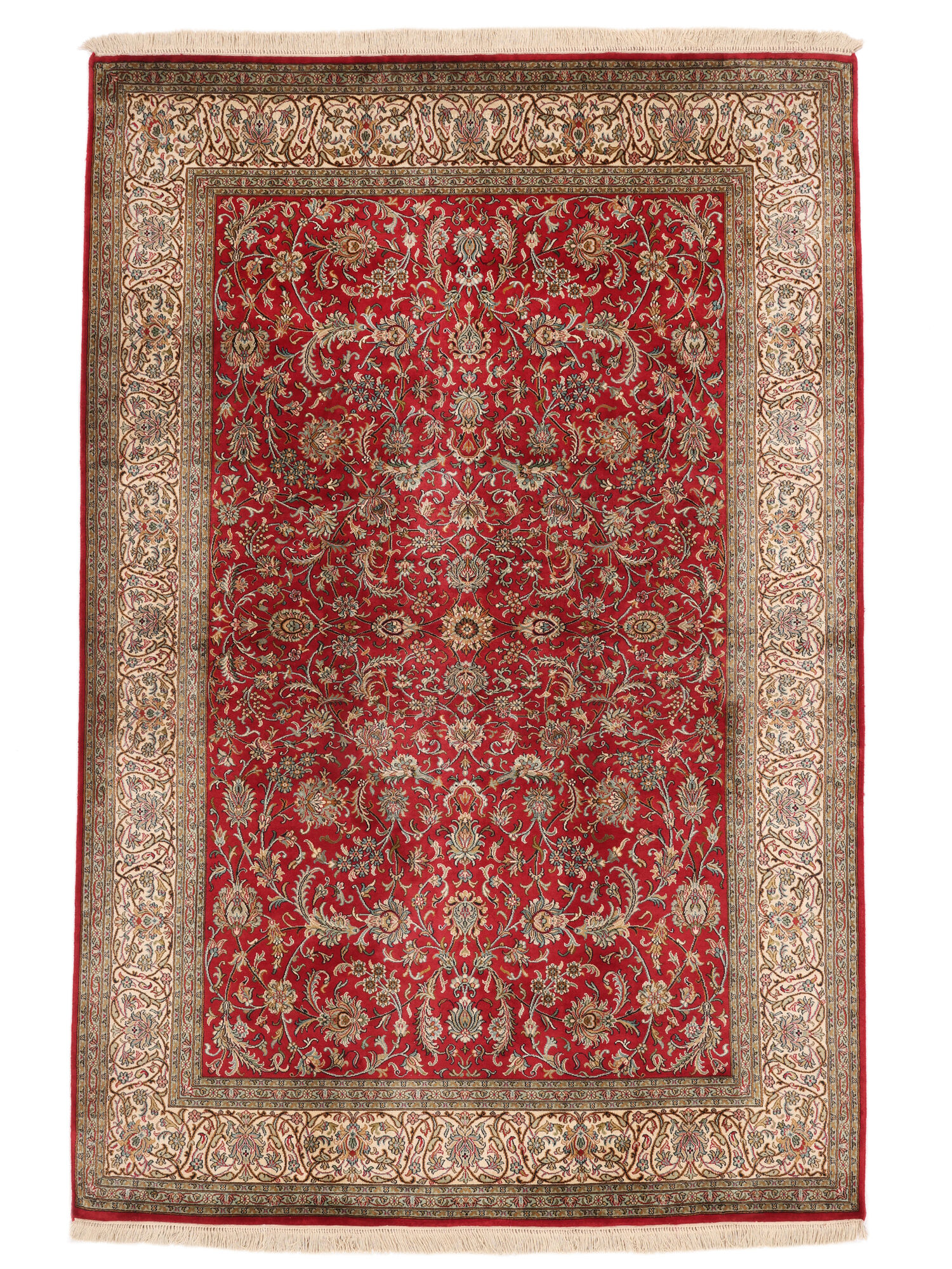Kashmir äkta silke 24 / 24 Quality Matta 128x193
