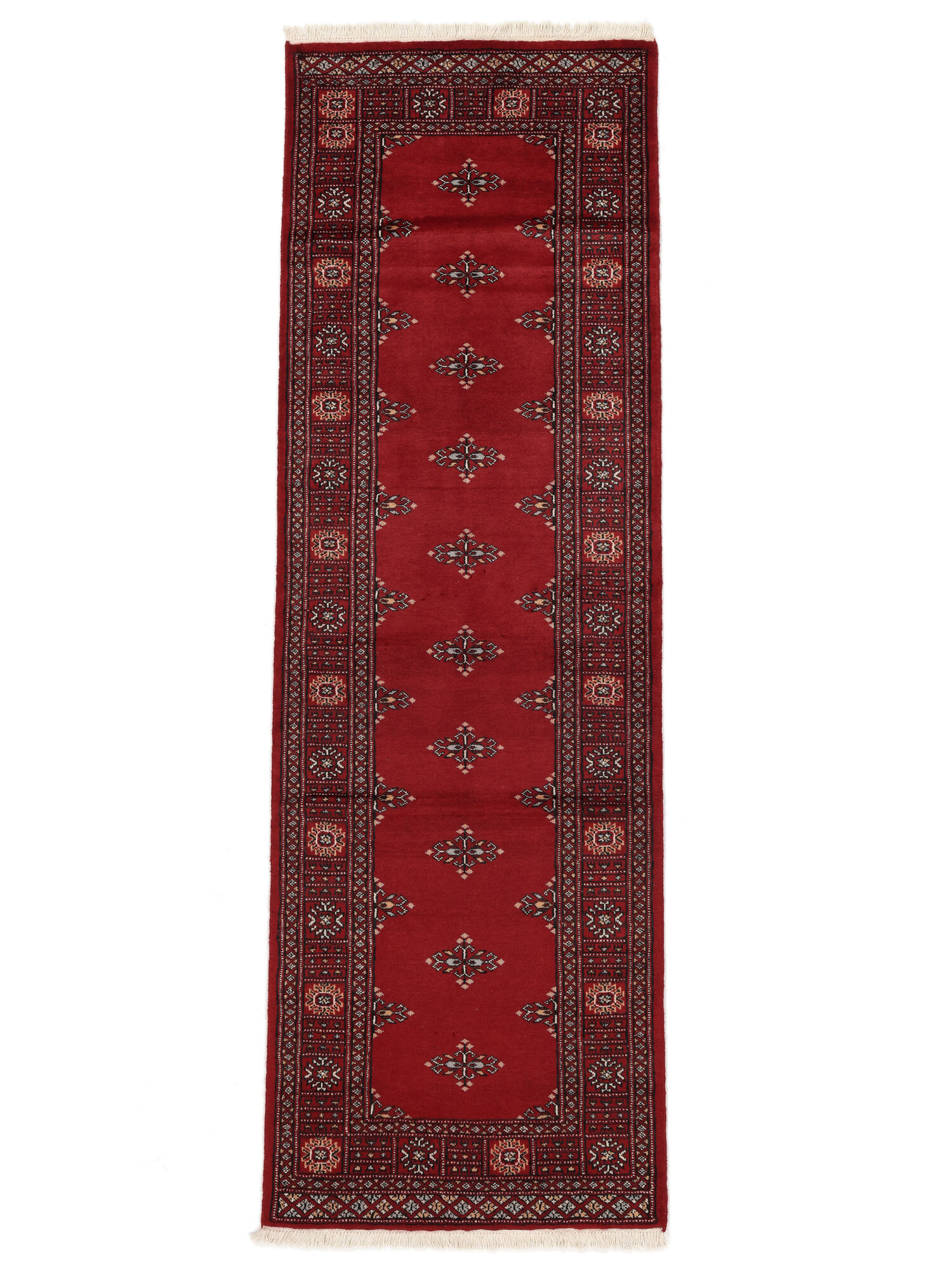 
    Pakistan Bokhara 2ply - Dark red - 79 x 242 cm
  
