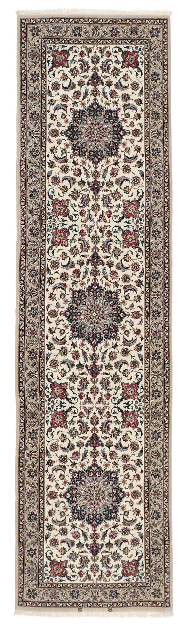 
    Isfahan silk warp - Brown - 78 x 298 cm
  