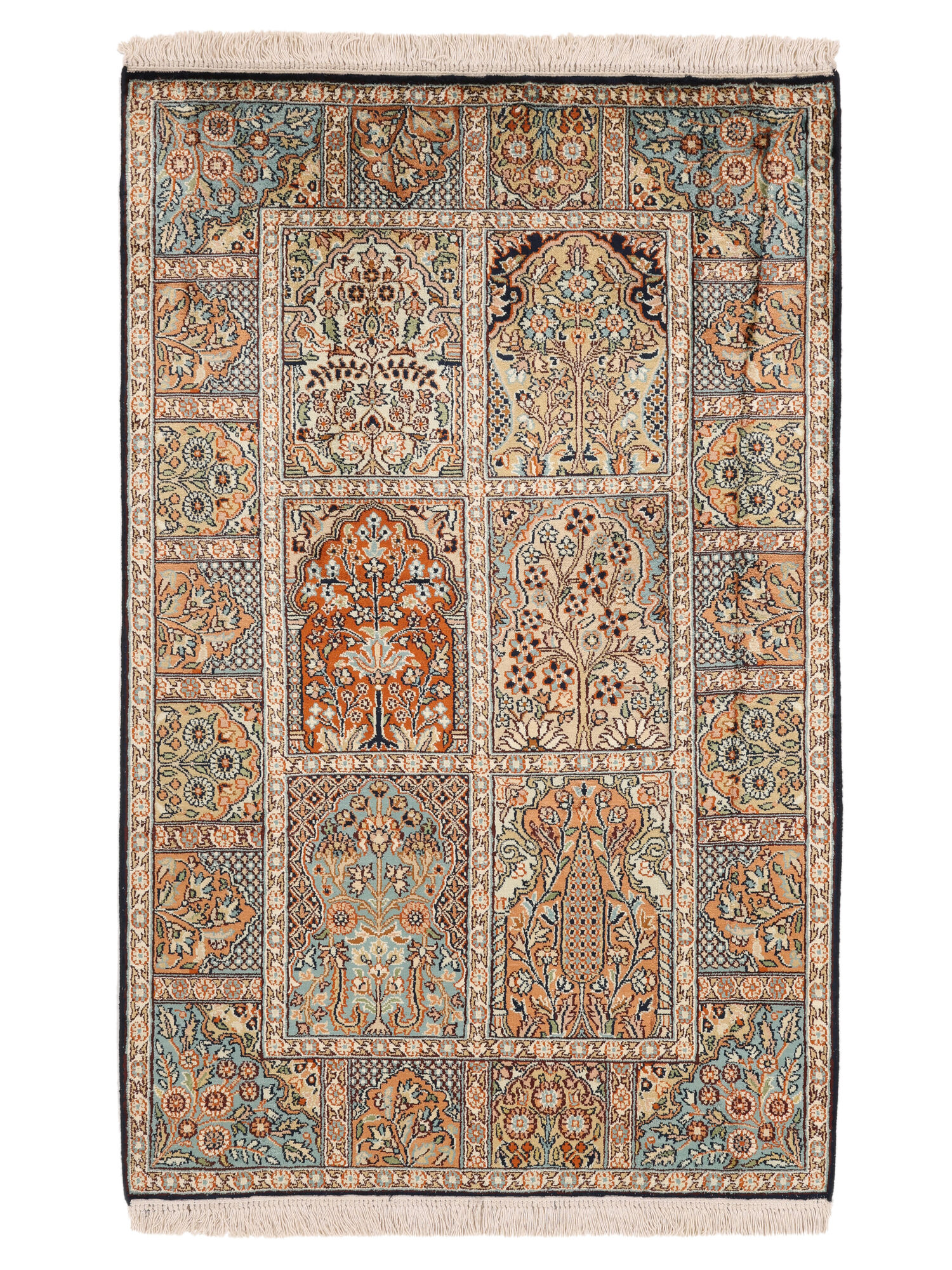 Kashmir äkta silke Matta 80x125