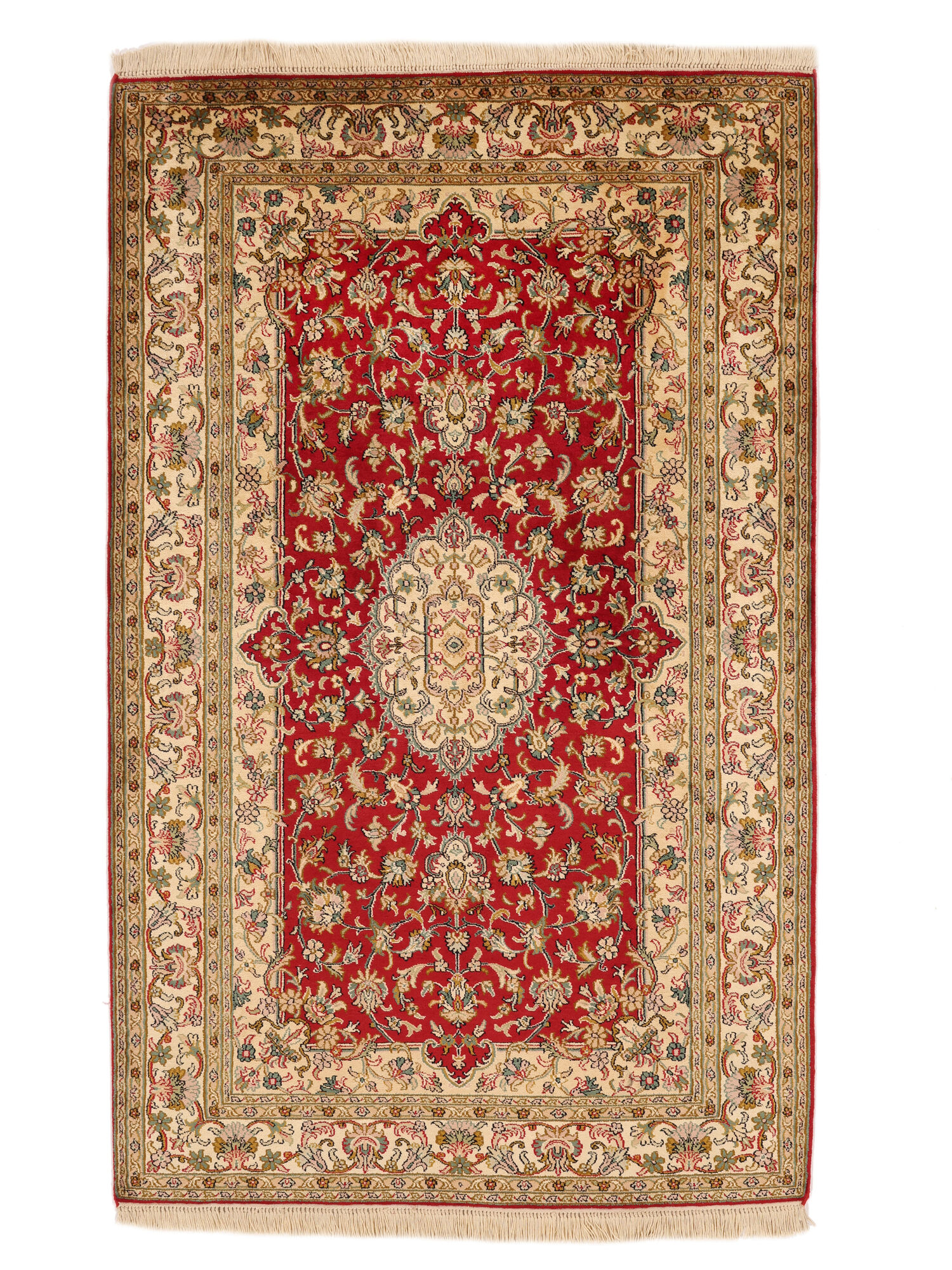 Kashmir äkta silke 24 / 24 Quality Matta 81x130