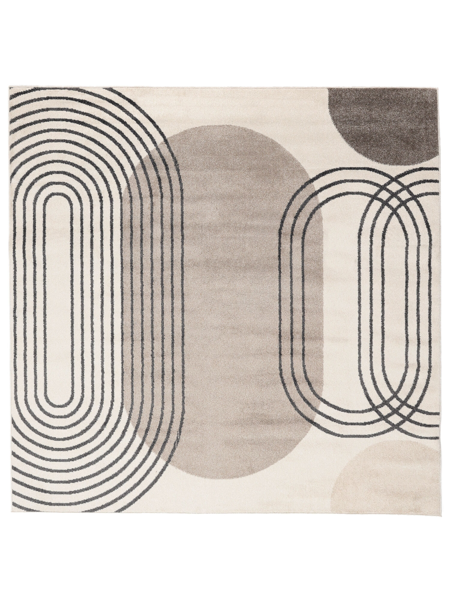Amphi Matta - Grå / Taupe brun 200x200
