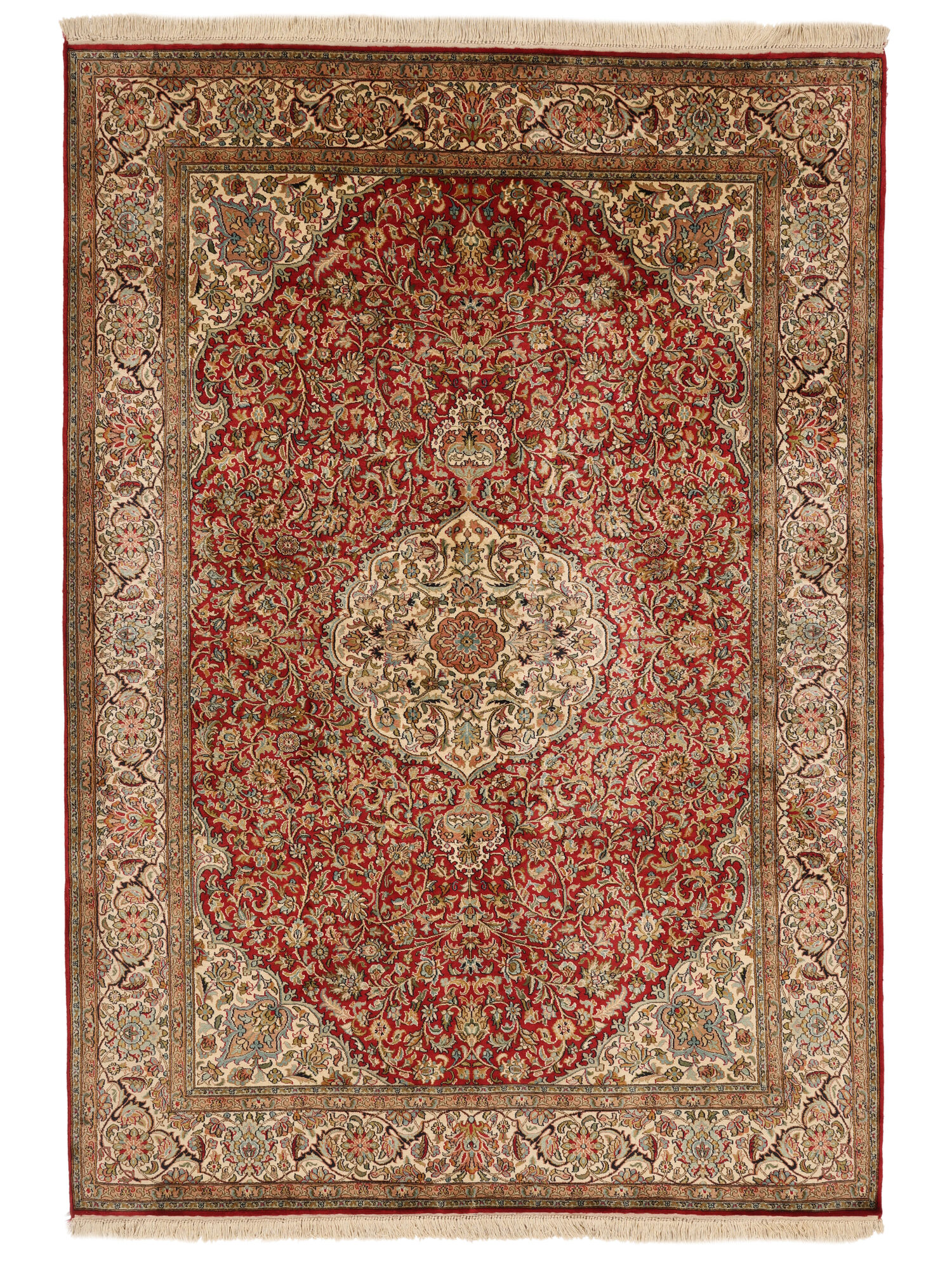 Kashmir äkta silke 24 / 24 Quality Matta 131x186