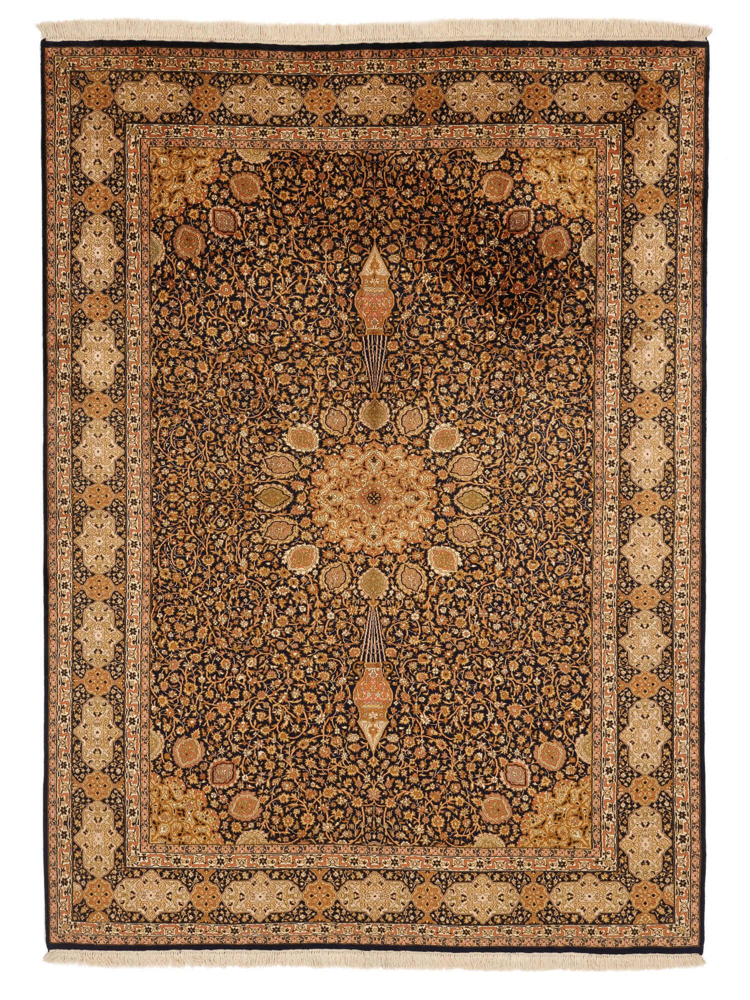 Kashmir äkta silke 24 / 24 Quality Matta 156x213