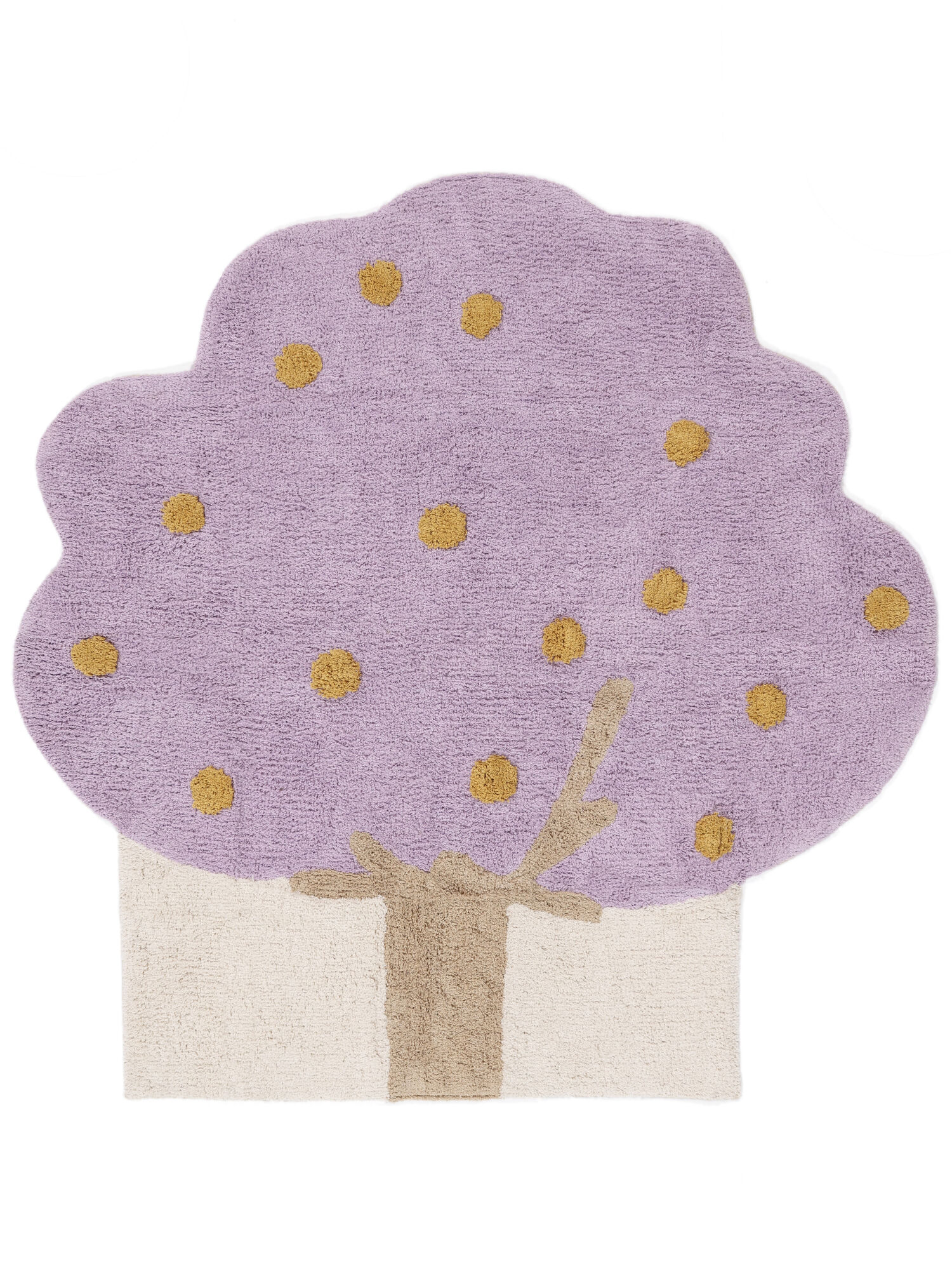 Apple tree Matta - Lila / Gul 150x150