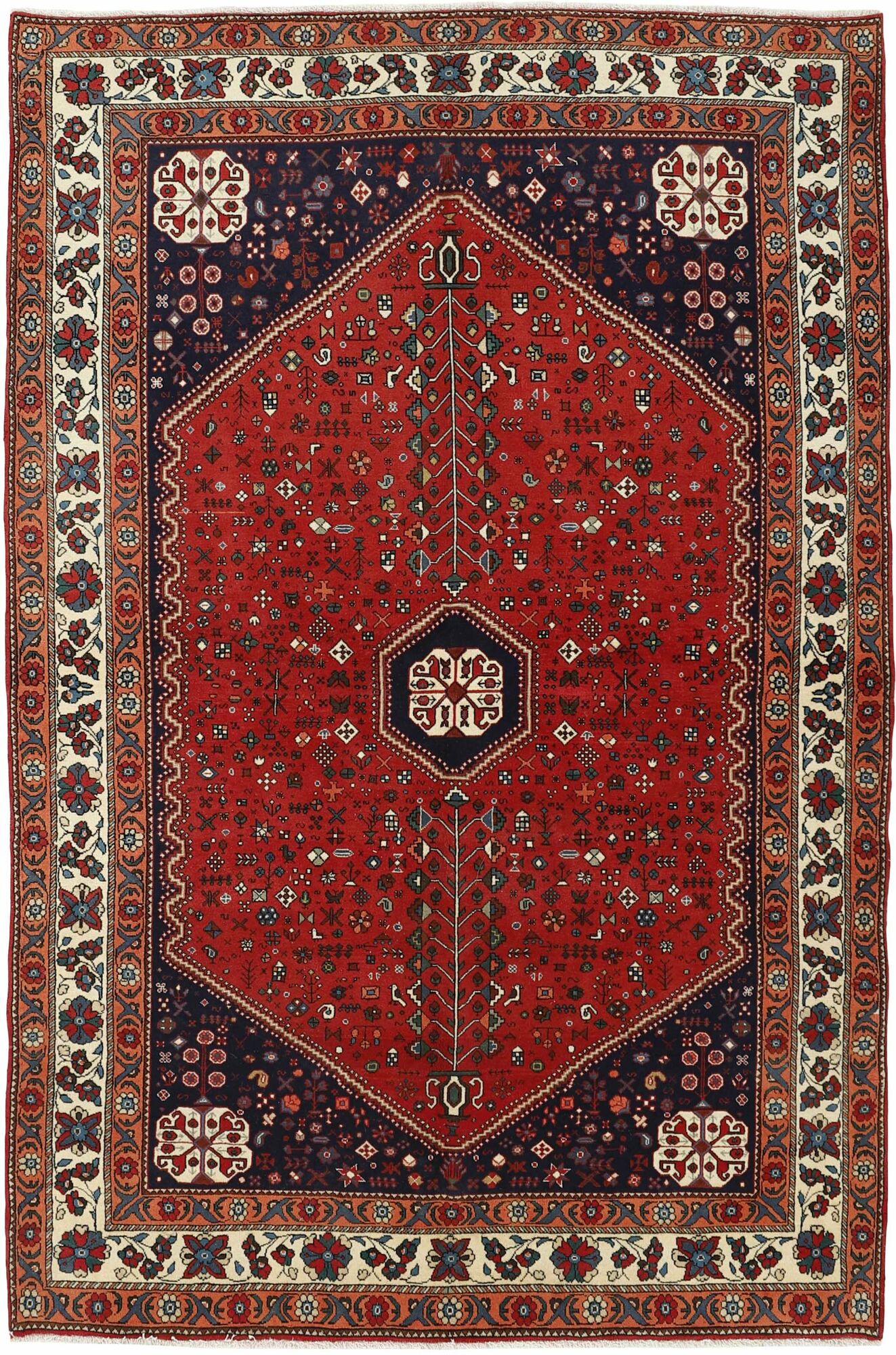 
    Abadeh - Dark red - 179 x 275 cm
  