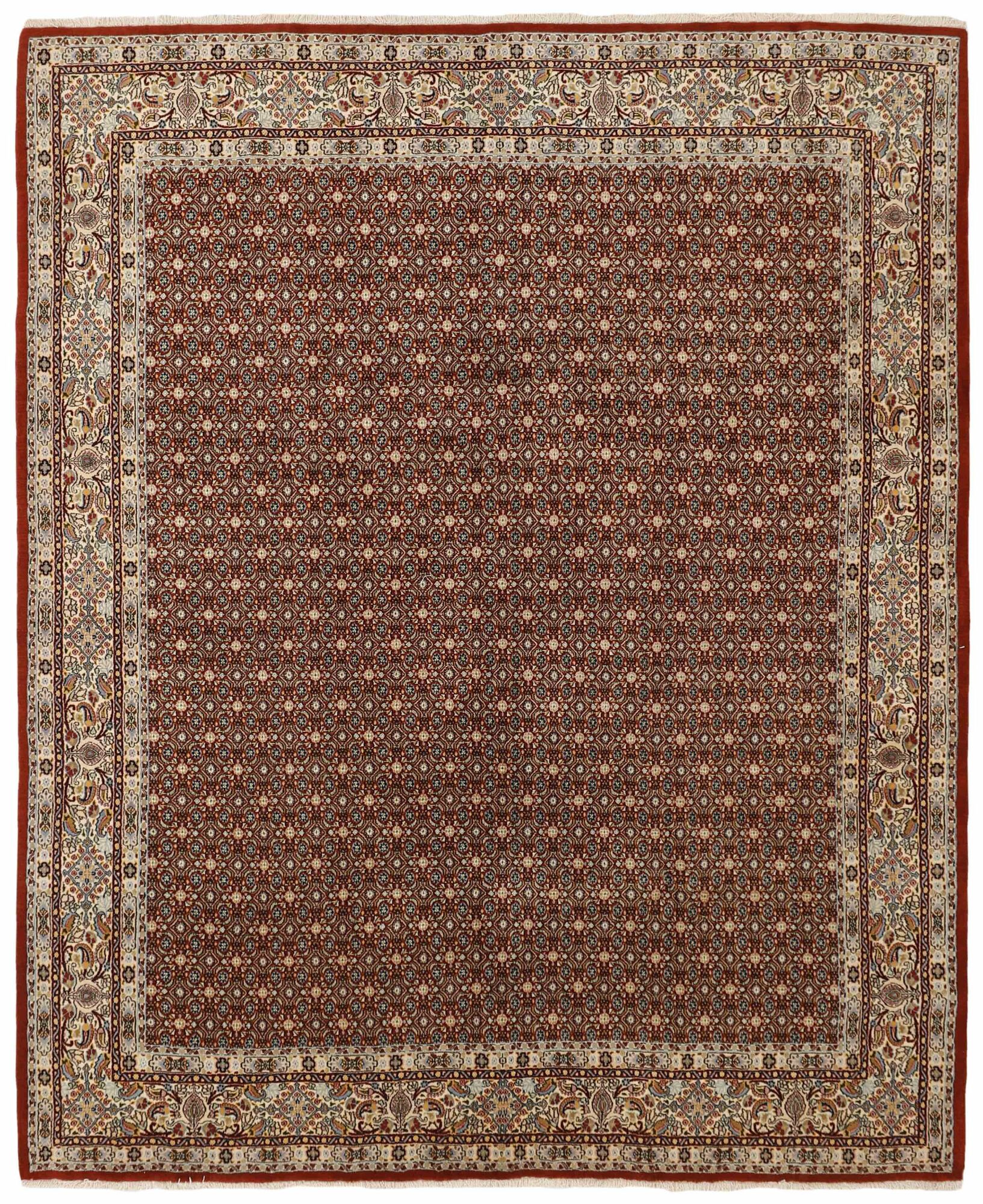 
    Moud Mahi - Brown - 243 x 296 cm
  