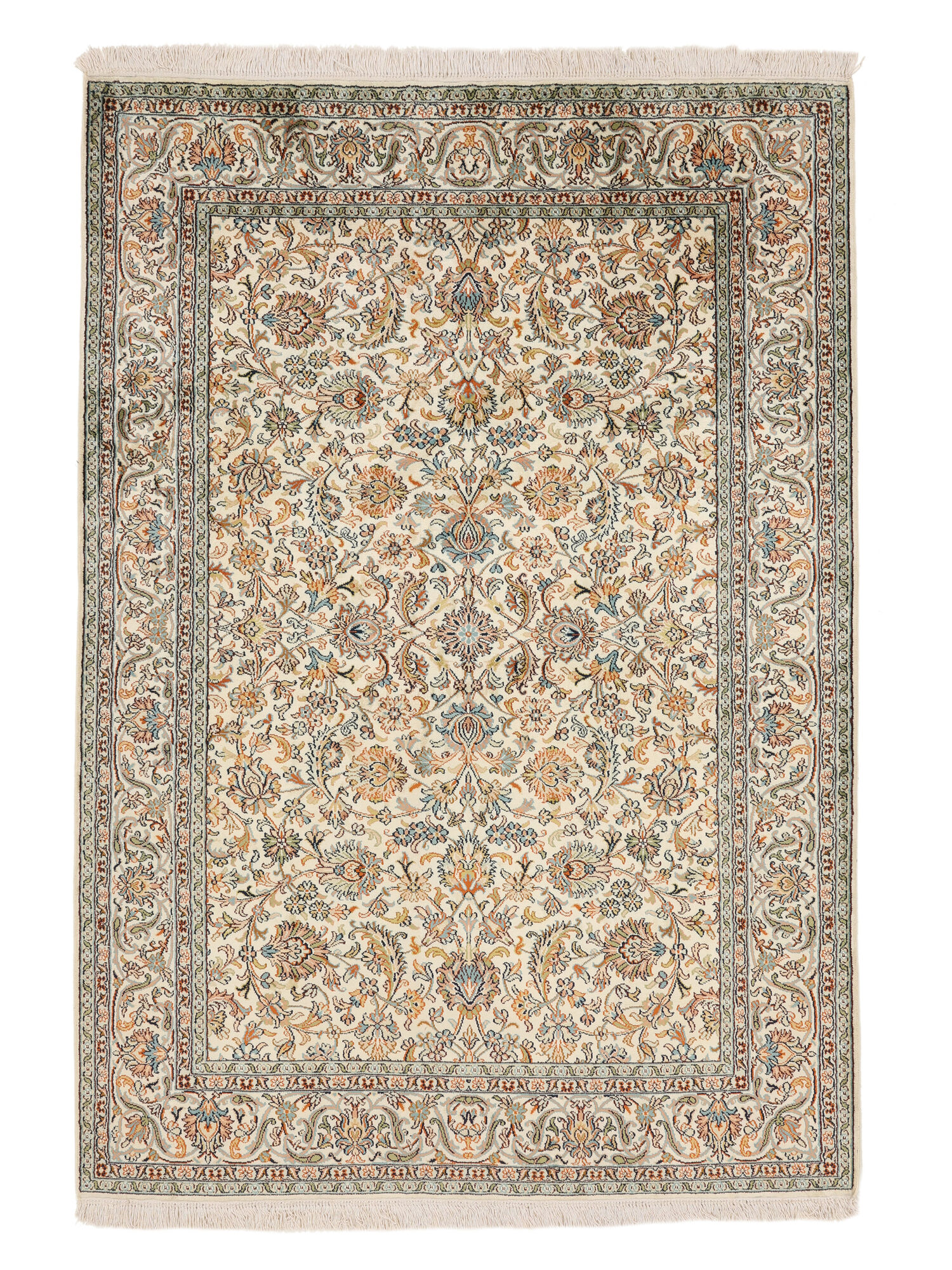 
    Kashmir pure silk - Brown - 123 x 176 cm
  