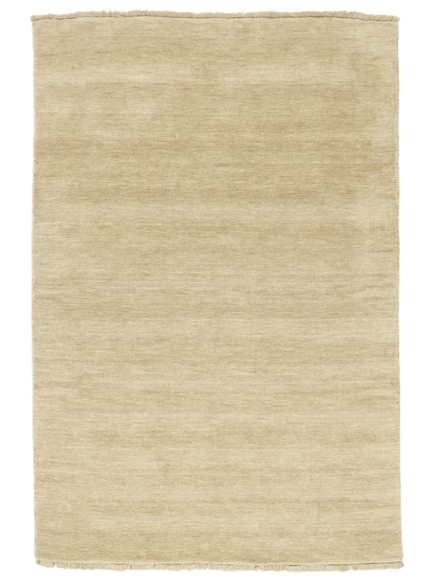 
    Handloom fringes - Cream beige - 160 x 230 cm
  