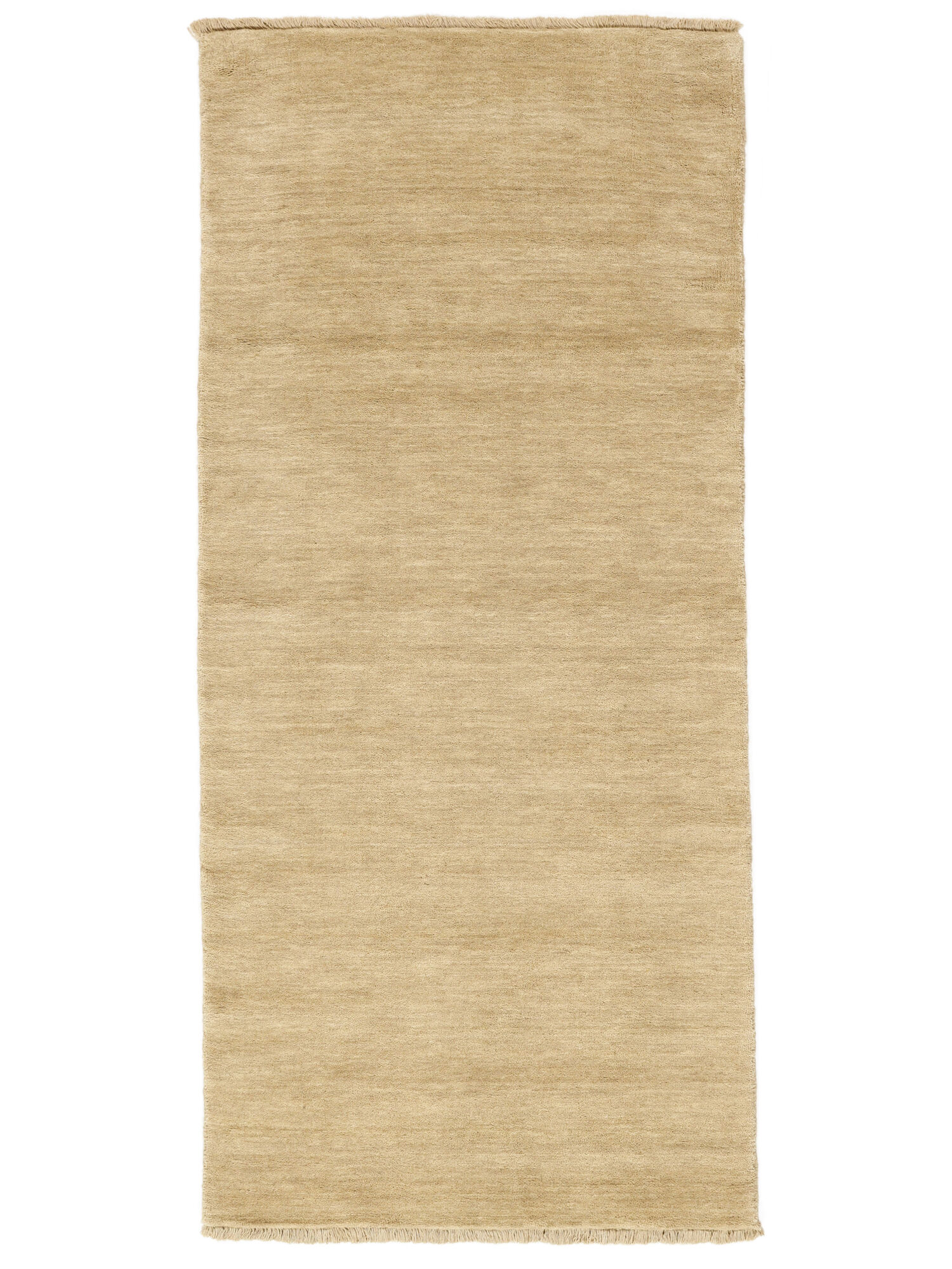 Handloom fringes Matta - Krämbeige 80x200