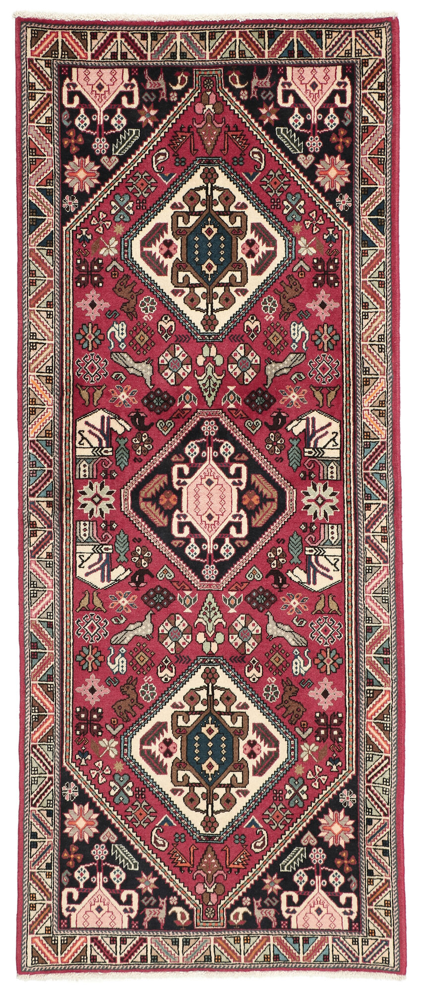 
    Qashqai - Dark red - 78 x 196 cm
  