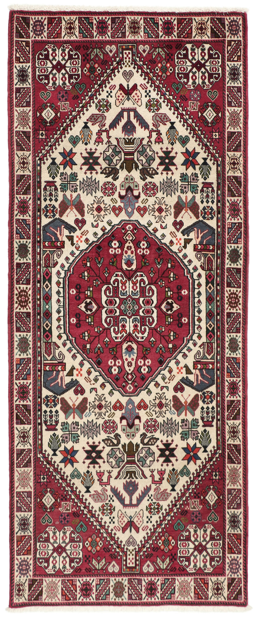 
    Qashqai - Dark red - 78 x 200 cm
  