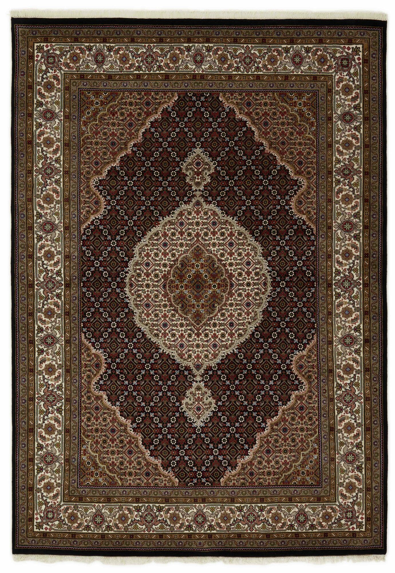 
    Tabriz Indi - Black - 171 x 244 cm
  