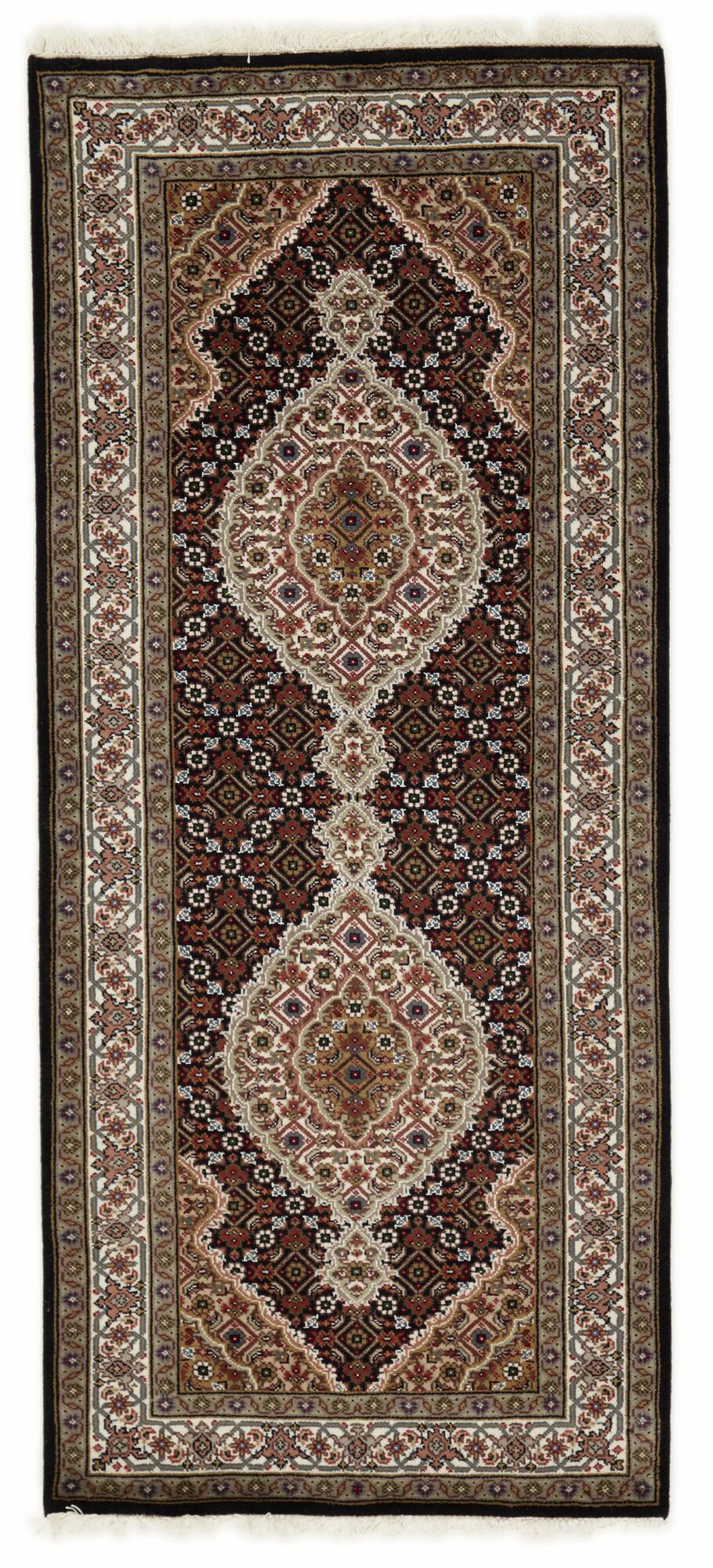 
    Tabriz Indi - Brown - 89 x 205 cm
  