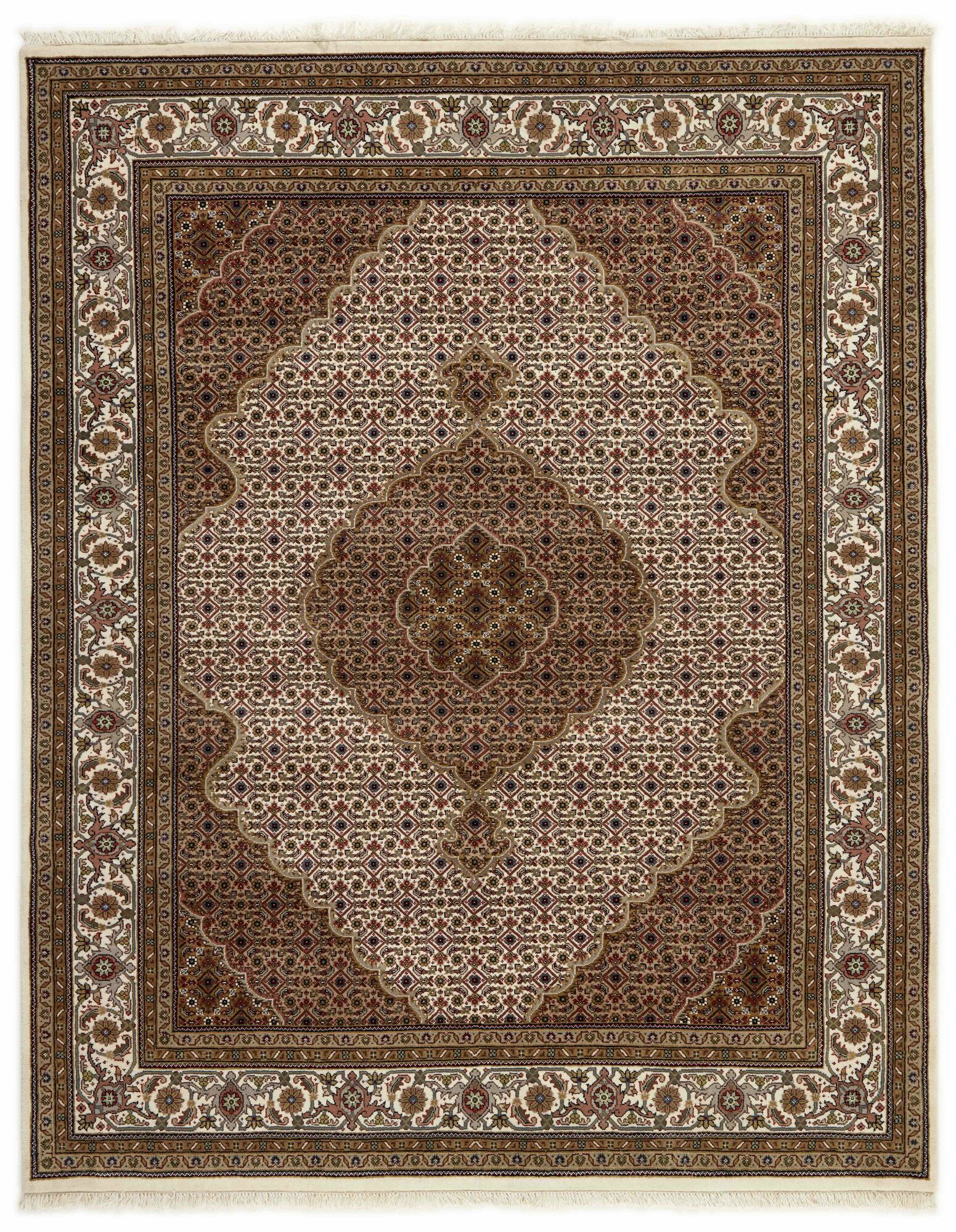
    Tabriz Indi - Brown - 200 x 251 cm
  