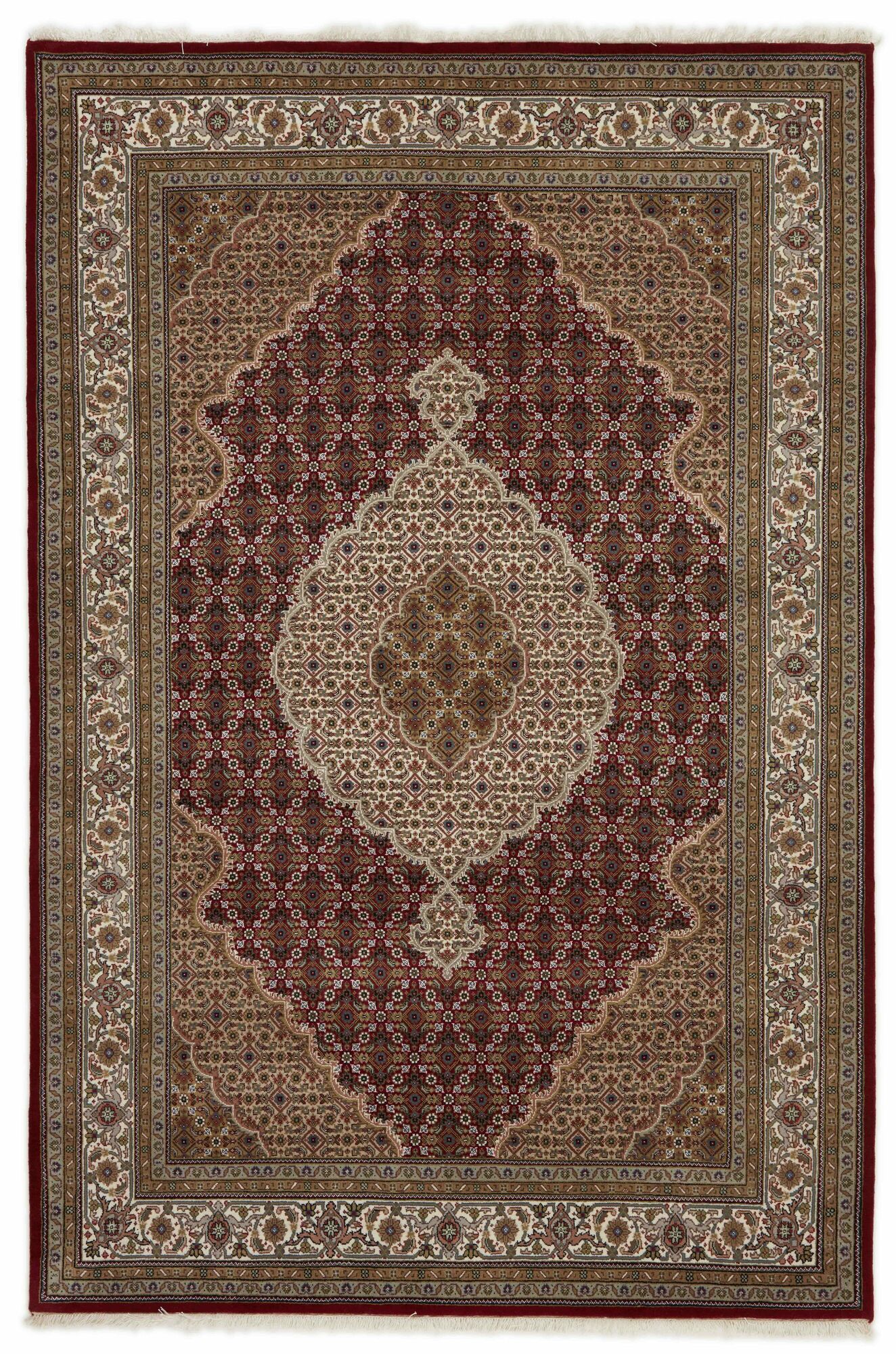 
    Tabriz Indi - Brown - 198 x 297 cm
  