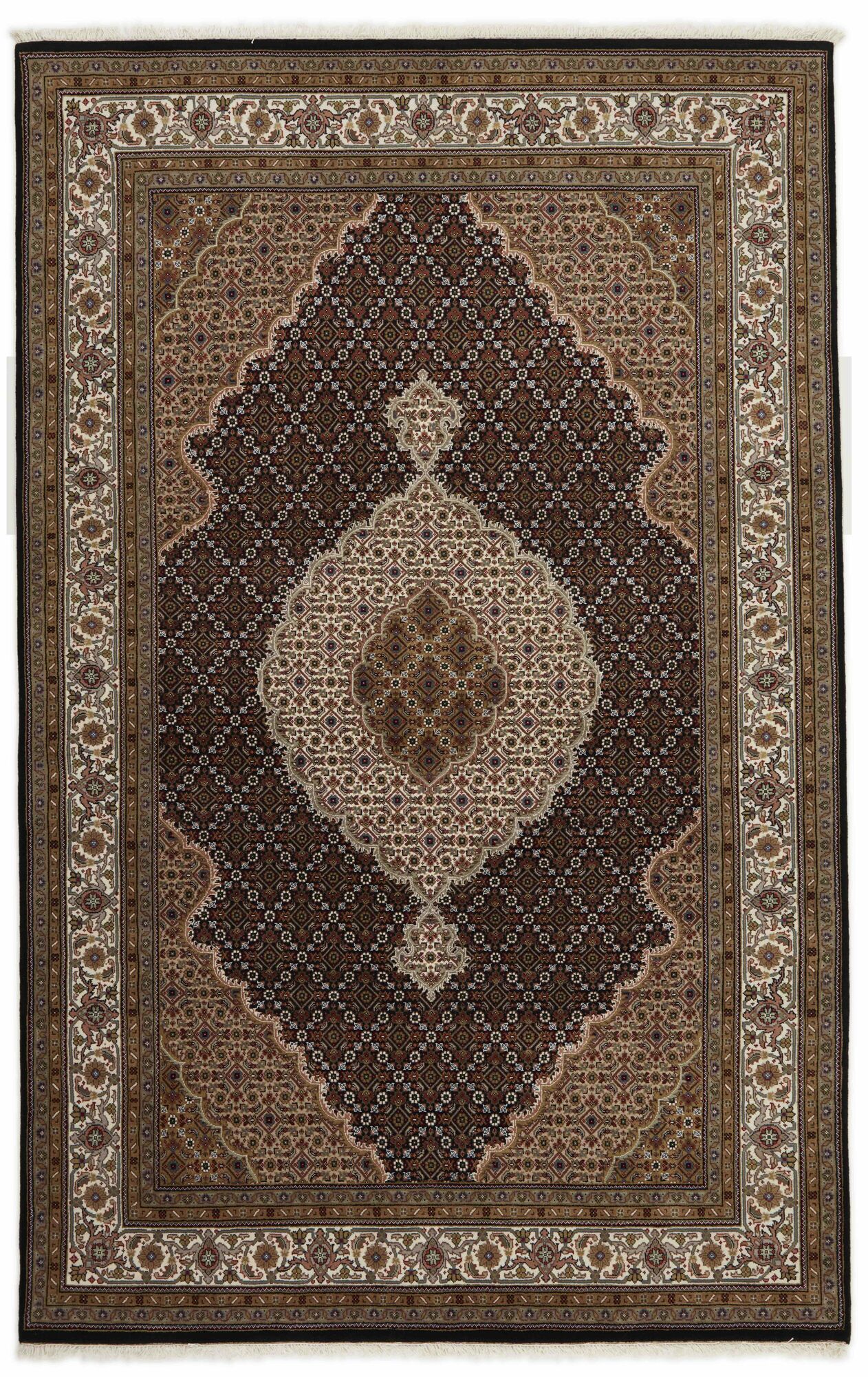 
    Tabriz Indi - Brown - 193 x 304 cm
  