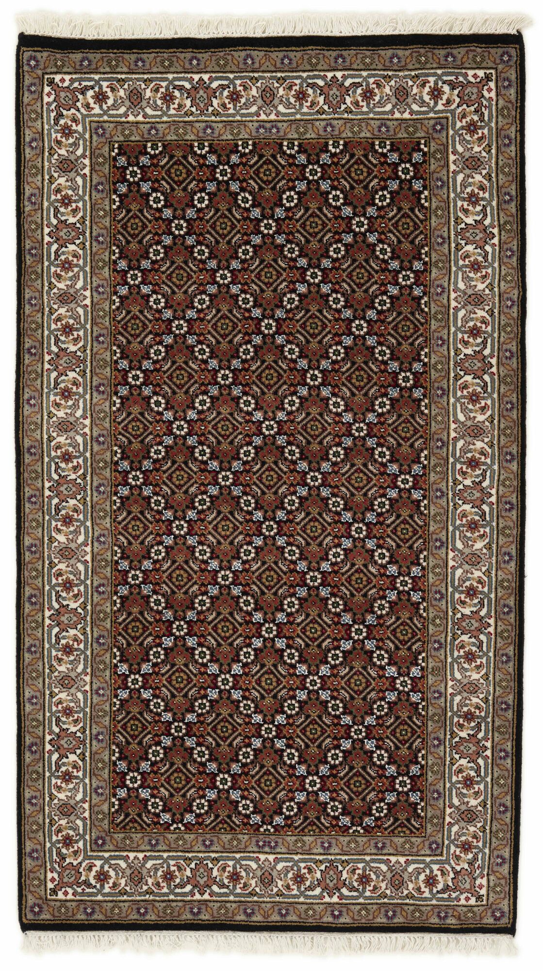 
    Tabriz Indi - Brown - 91 x 161 cm
  
