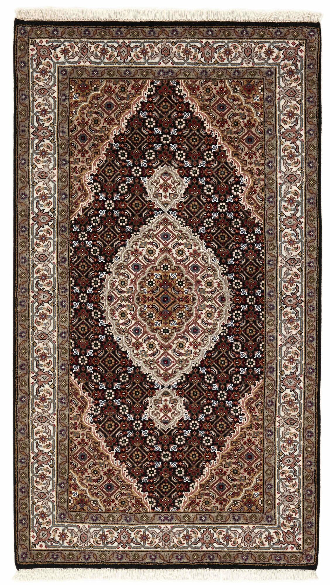 
    Tabriz Indi - Brown - 93 x 167 cm
  