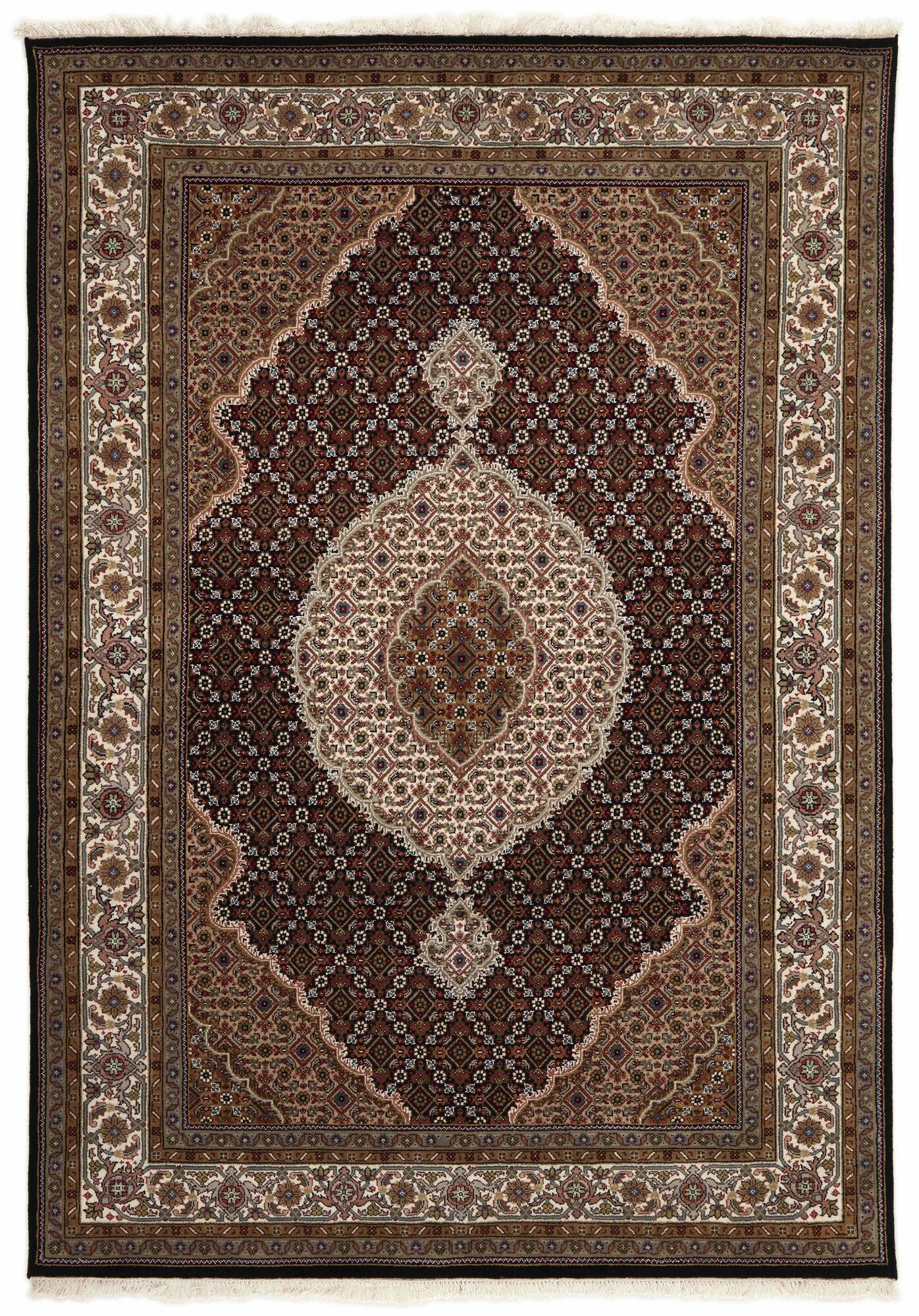 
    Tabriz Indi - Brown - 169 x 242 cm
  