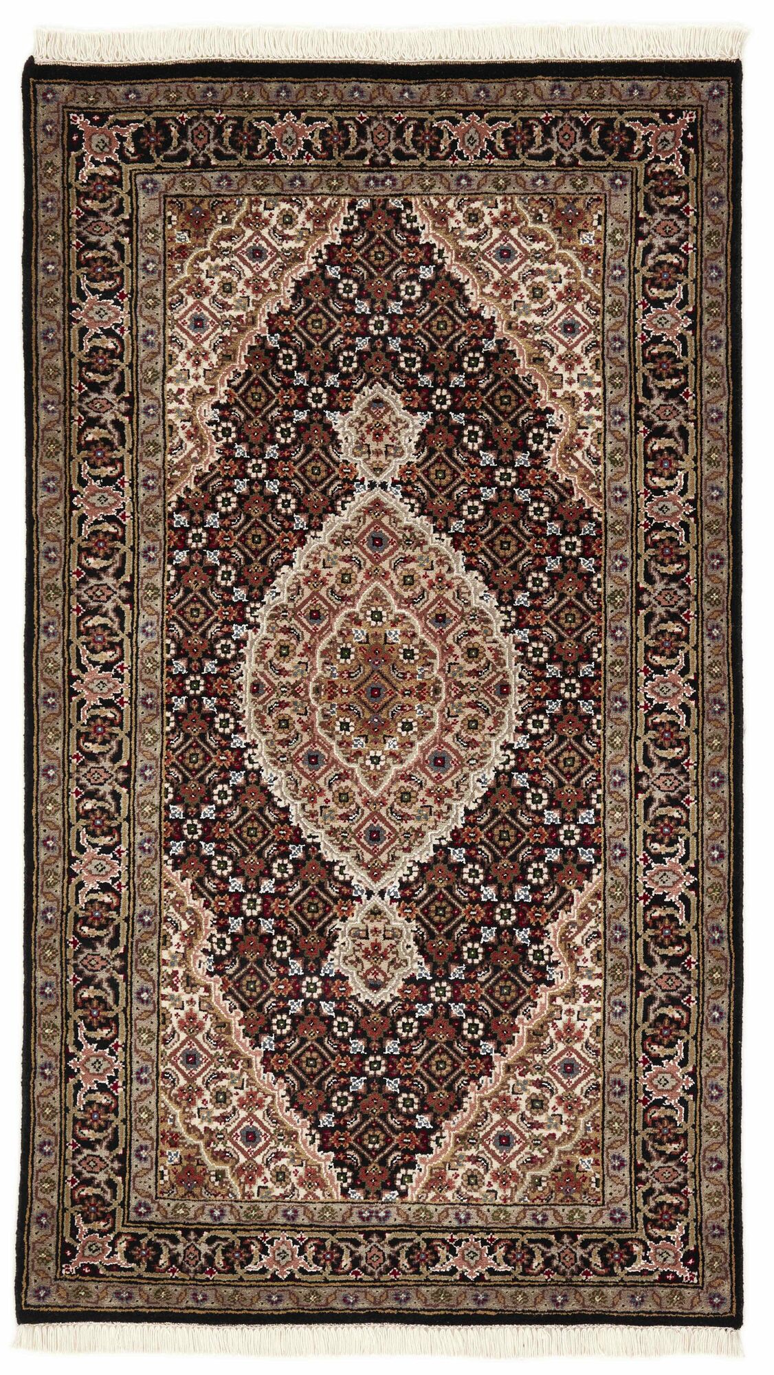 
    Tabriz Indi - Brown - 91 x 159 cm
  