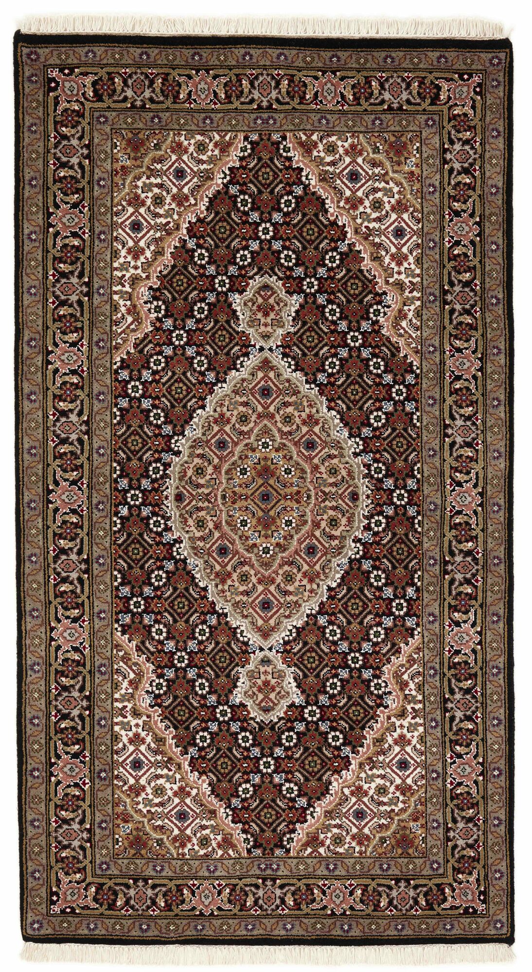 
    Tabriz Indi - Brown - 92 x 167 cm
  
