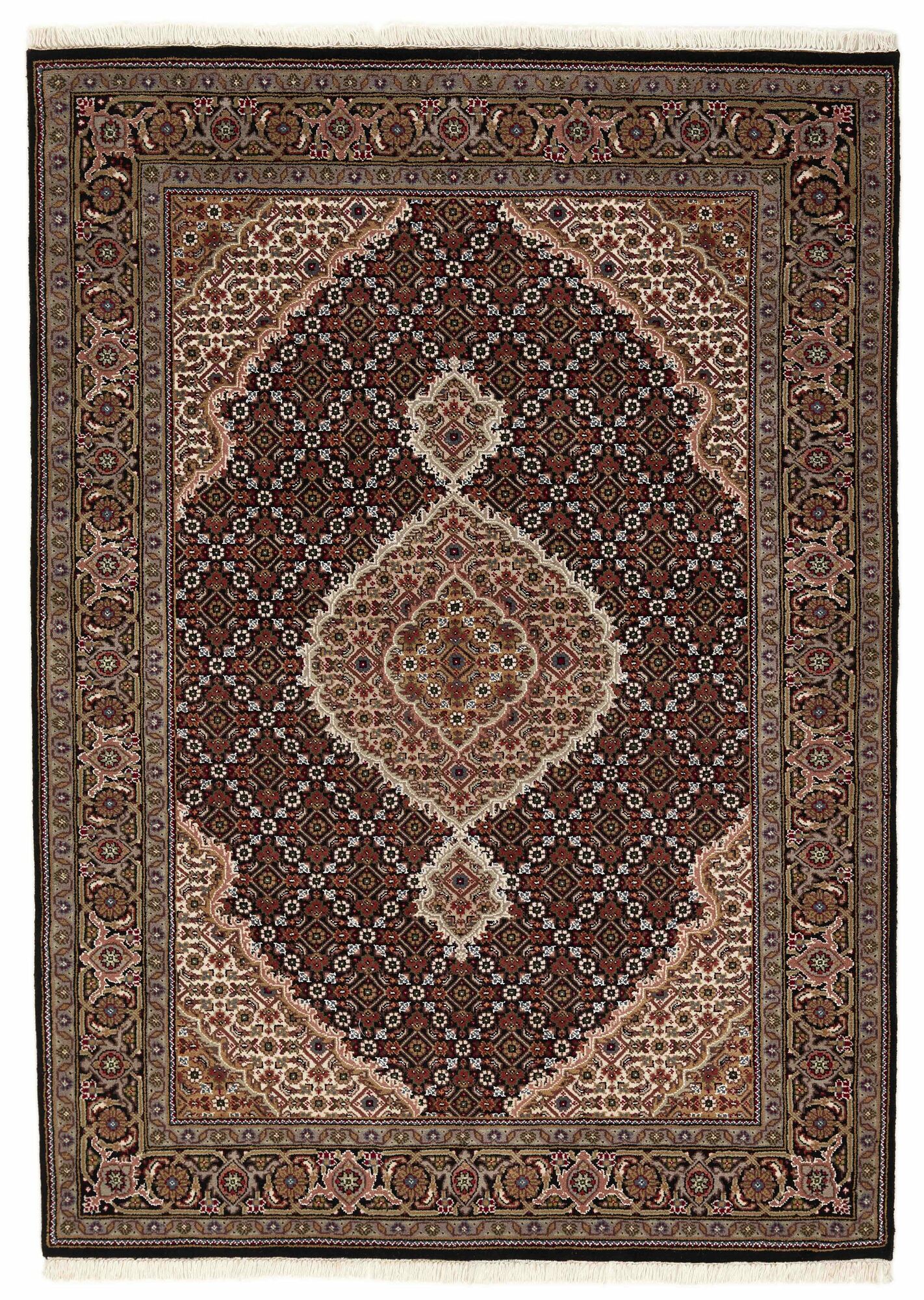 
    Tabriz Indi - Brown - 145 x 202 cm
  