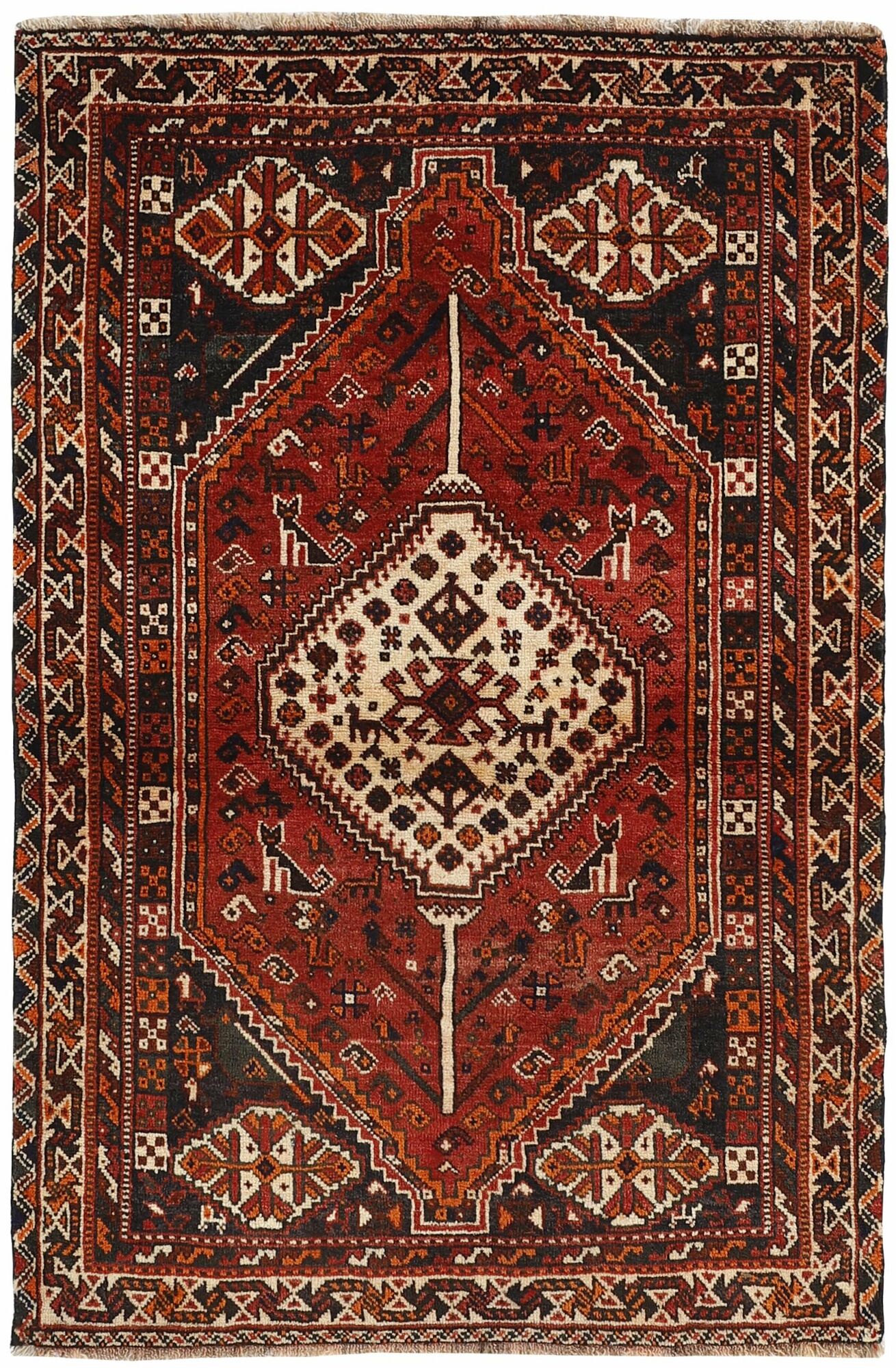 
    Kashghai - Black - 113 x 172 cm
  