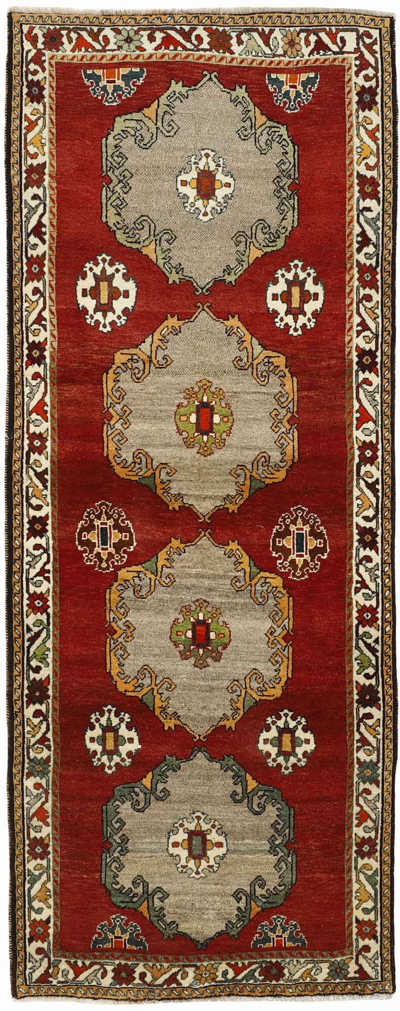 
    Kashghai - Dark red - 103 x 288 cm
  