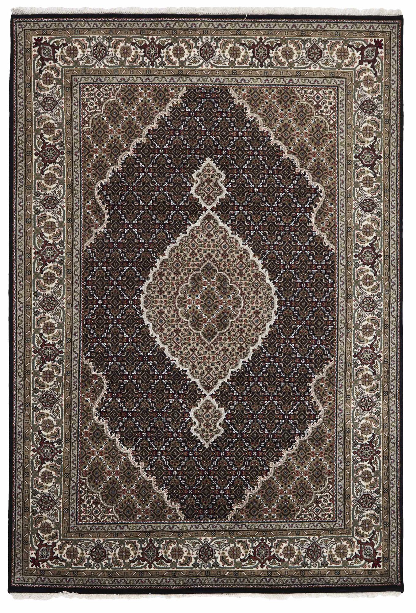 
    Tabriz Indi - Black - 167 x 245 cm
  