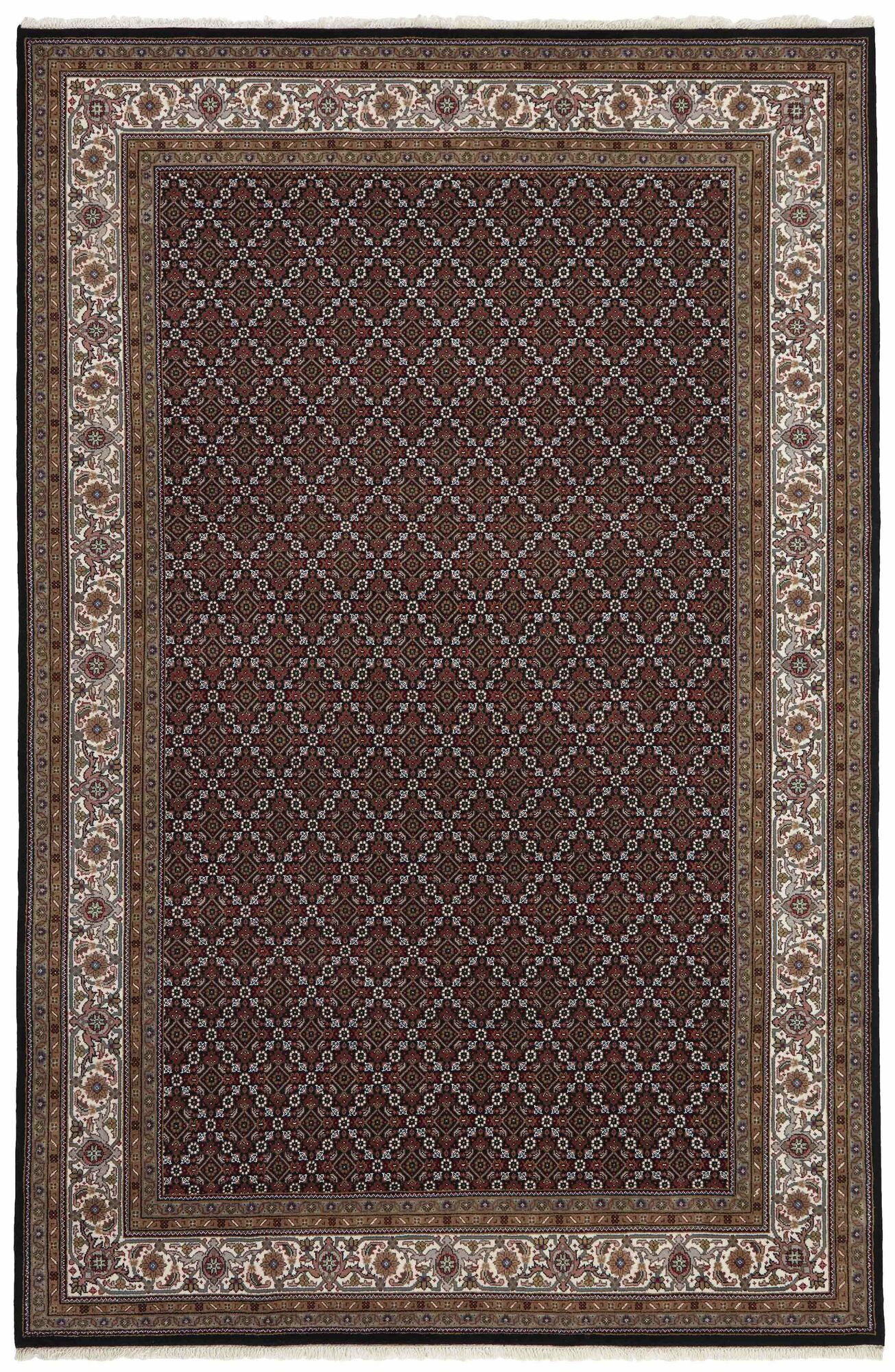 
    Tabriz Indi - Brown - 201 x 306 cm
  