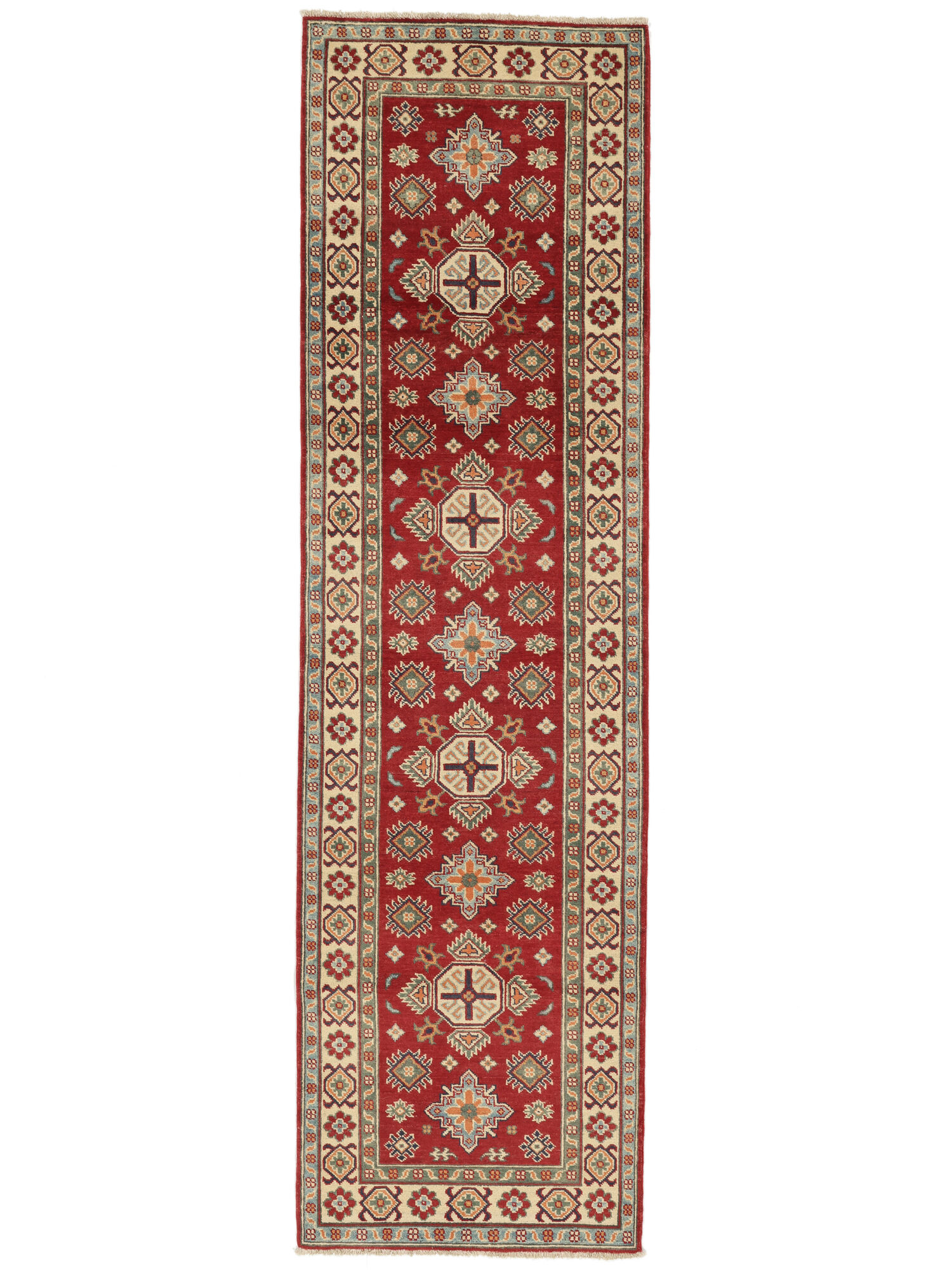 
    Kazak Fine - Dark red - 82 x 294 cm
  
