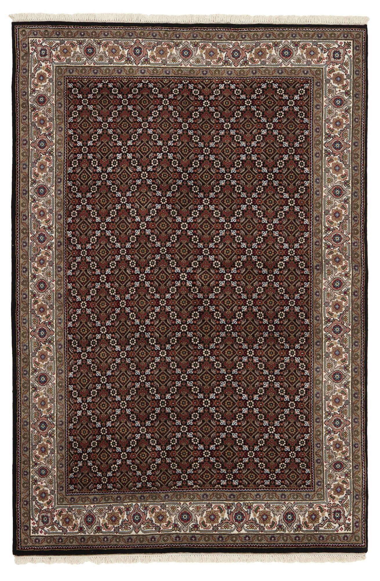 
    Tabriz Indi - Brown - 135 x 199 cm
  