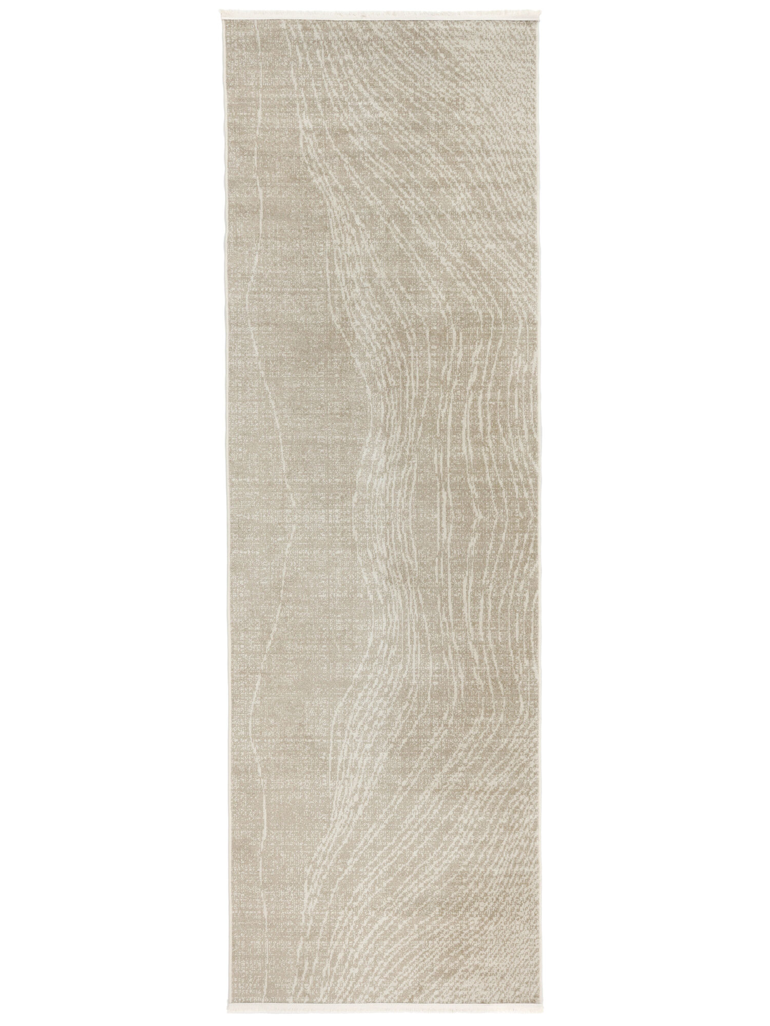 River Matta - Greige / Naturvit 100x300