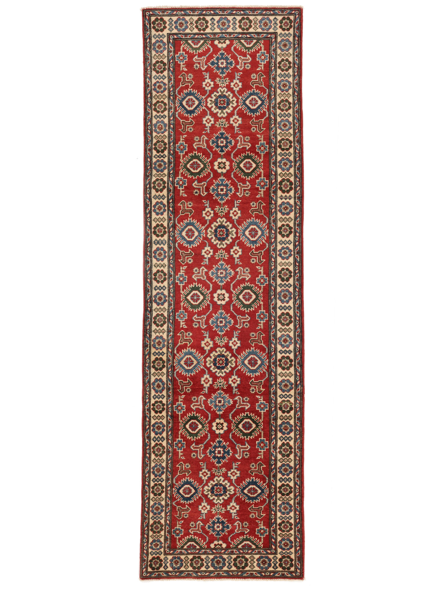 
    Kazak Fine - Dark red - 81 x 294 cm
  