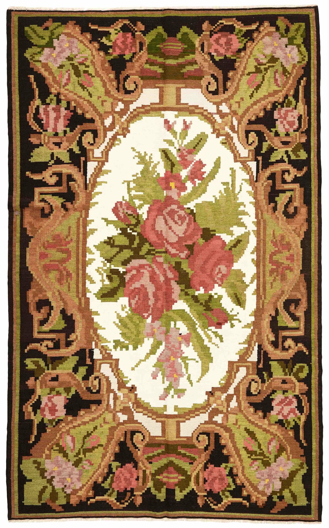 
    Rose Kilim Old - Brown - 184 x 300 cm
  