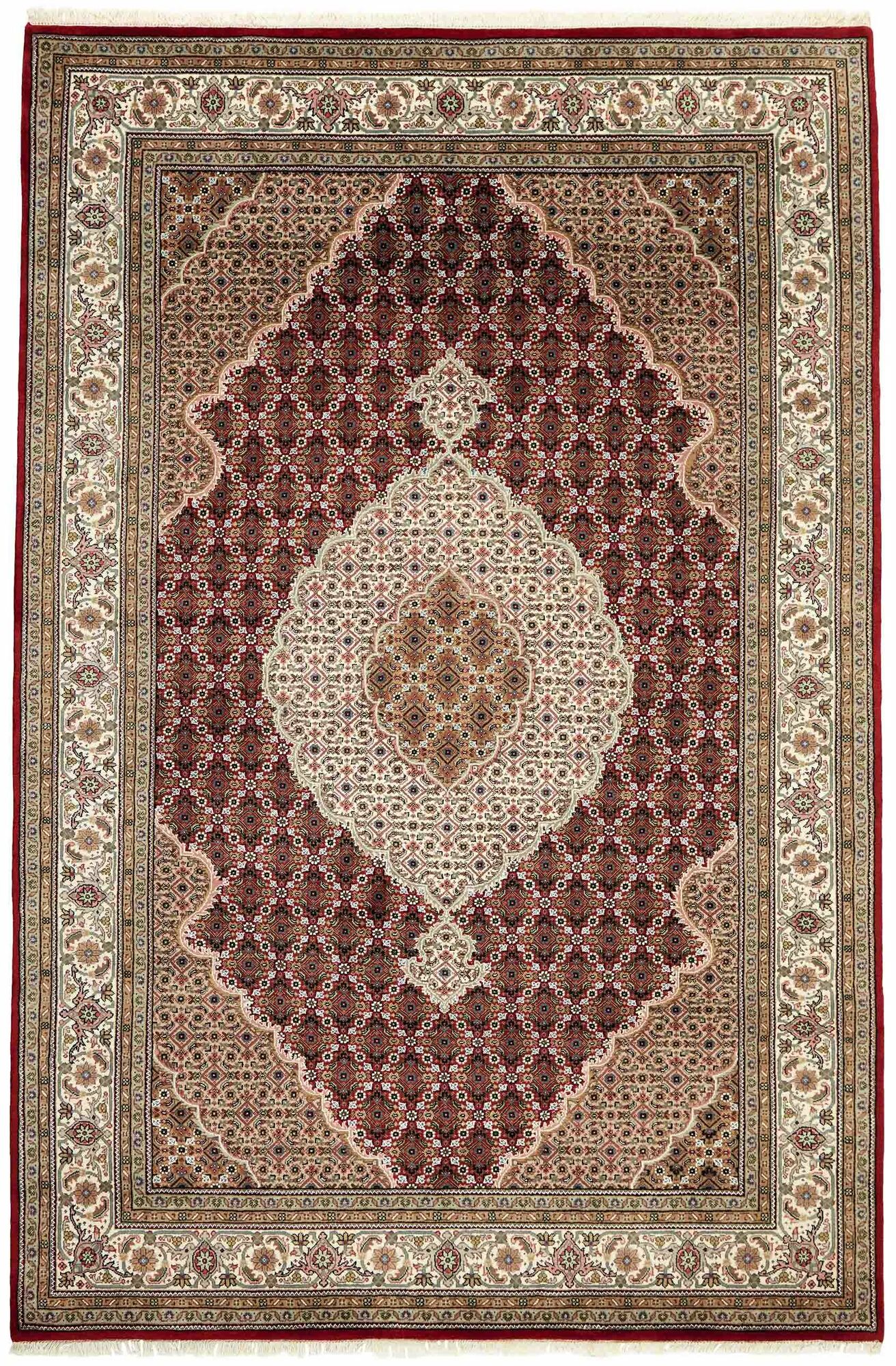
    Tabriz Indi - Brown - 198 x 298 cm
  