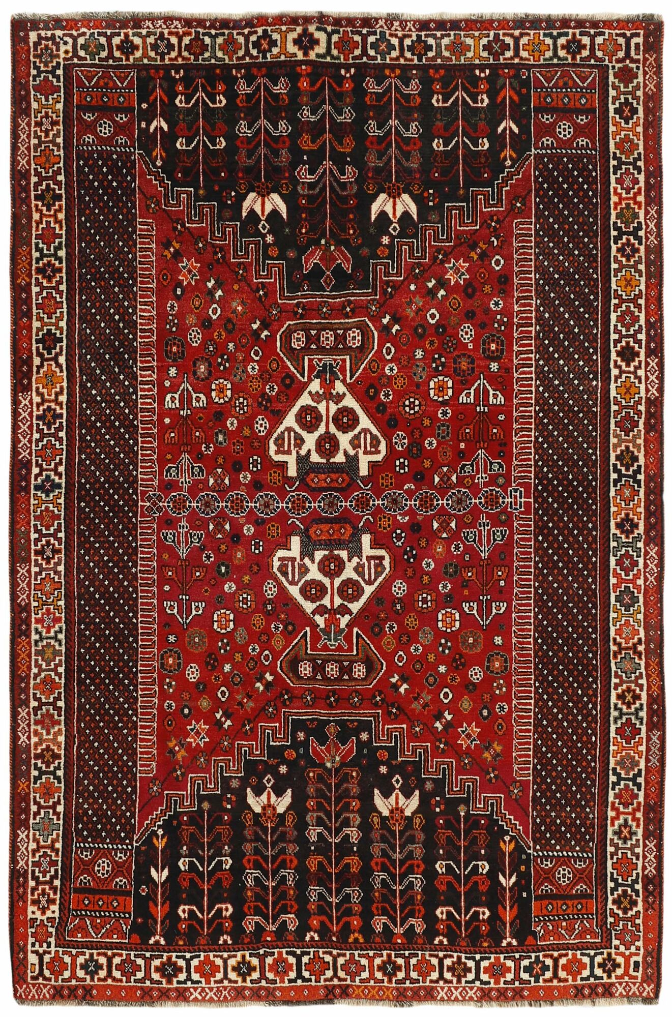 
    Kashghai - Black - 174 x 259 cm
  