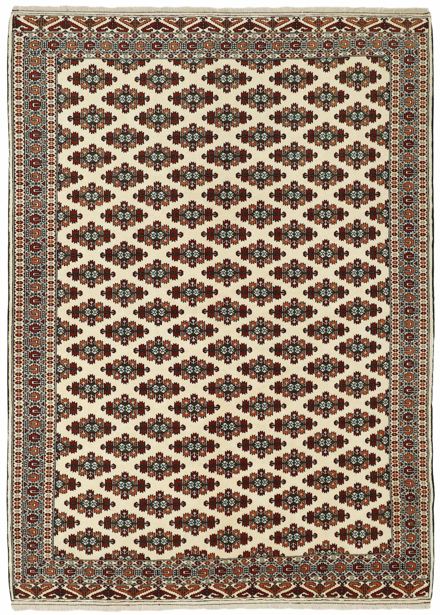 
    Torkaman Fine - Brown - 210 x 294 cm
  