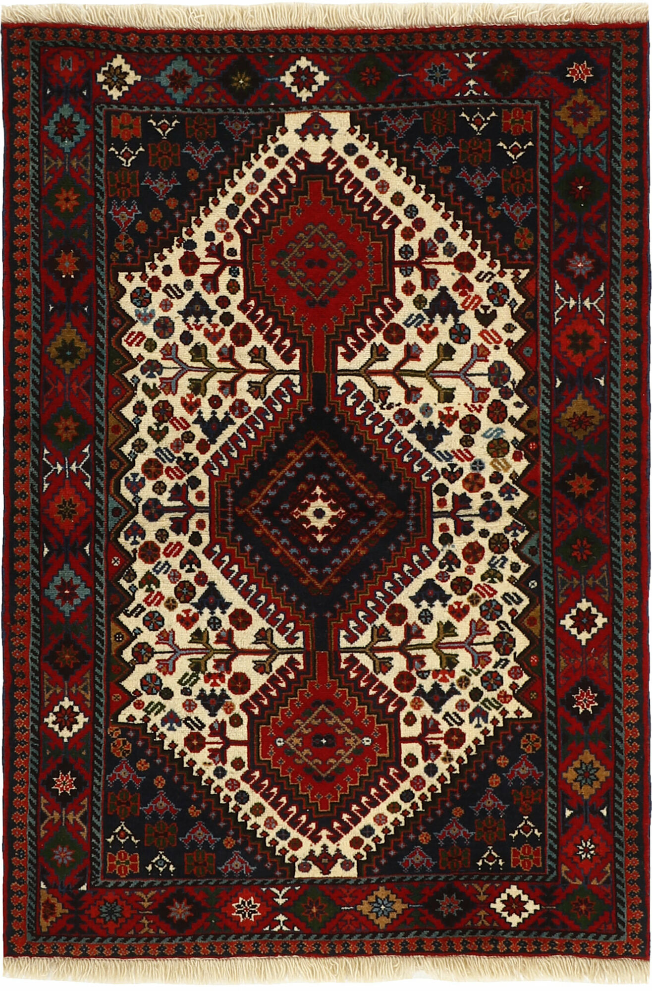 
    Yalameh - Black - 102 x 150 cm
  