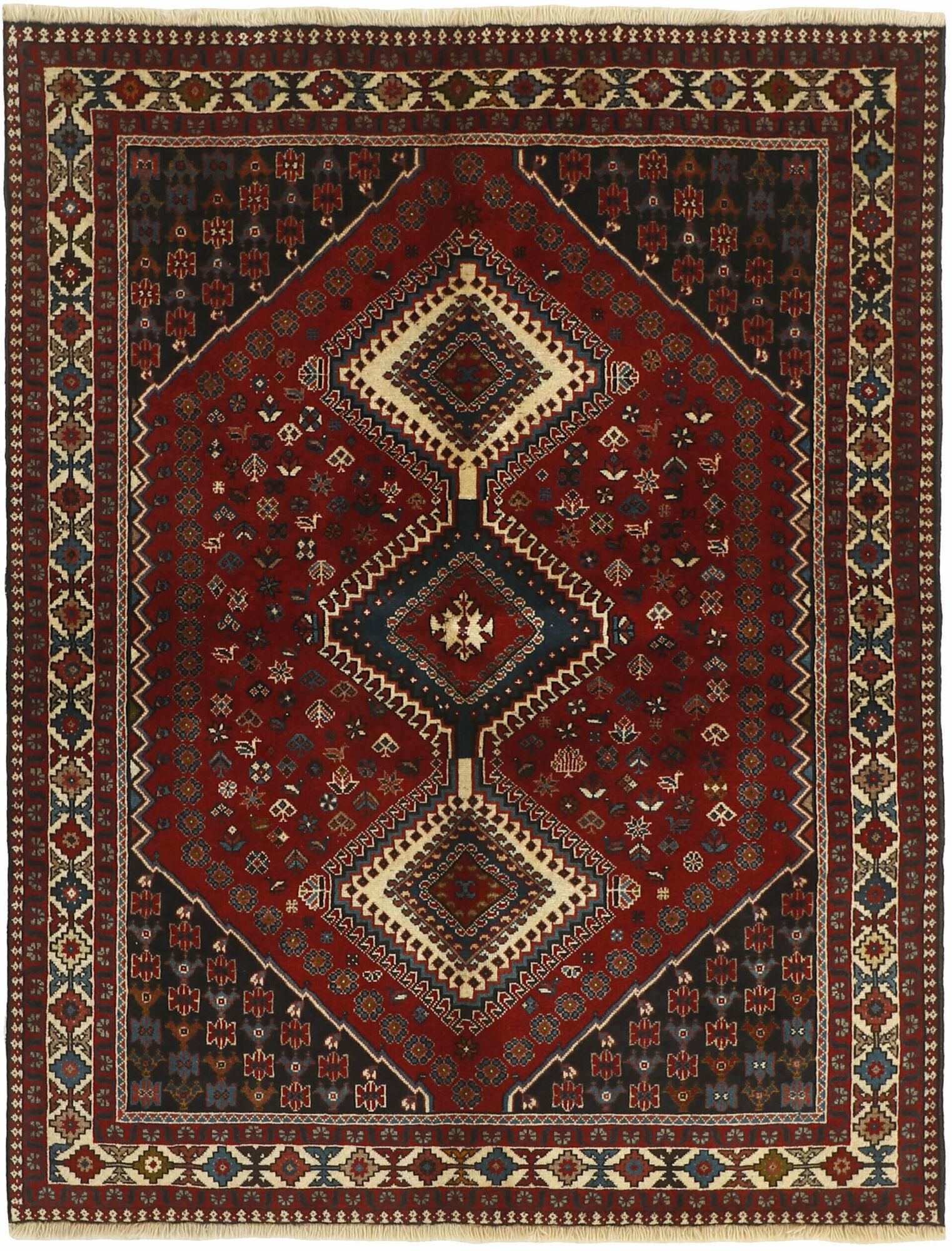 
    Yalameh - Black - 148 x 193 cm
  