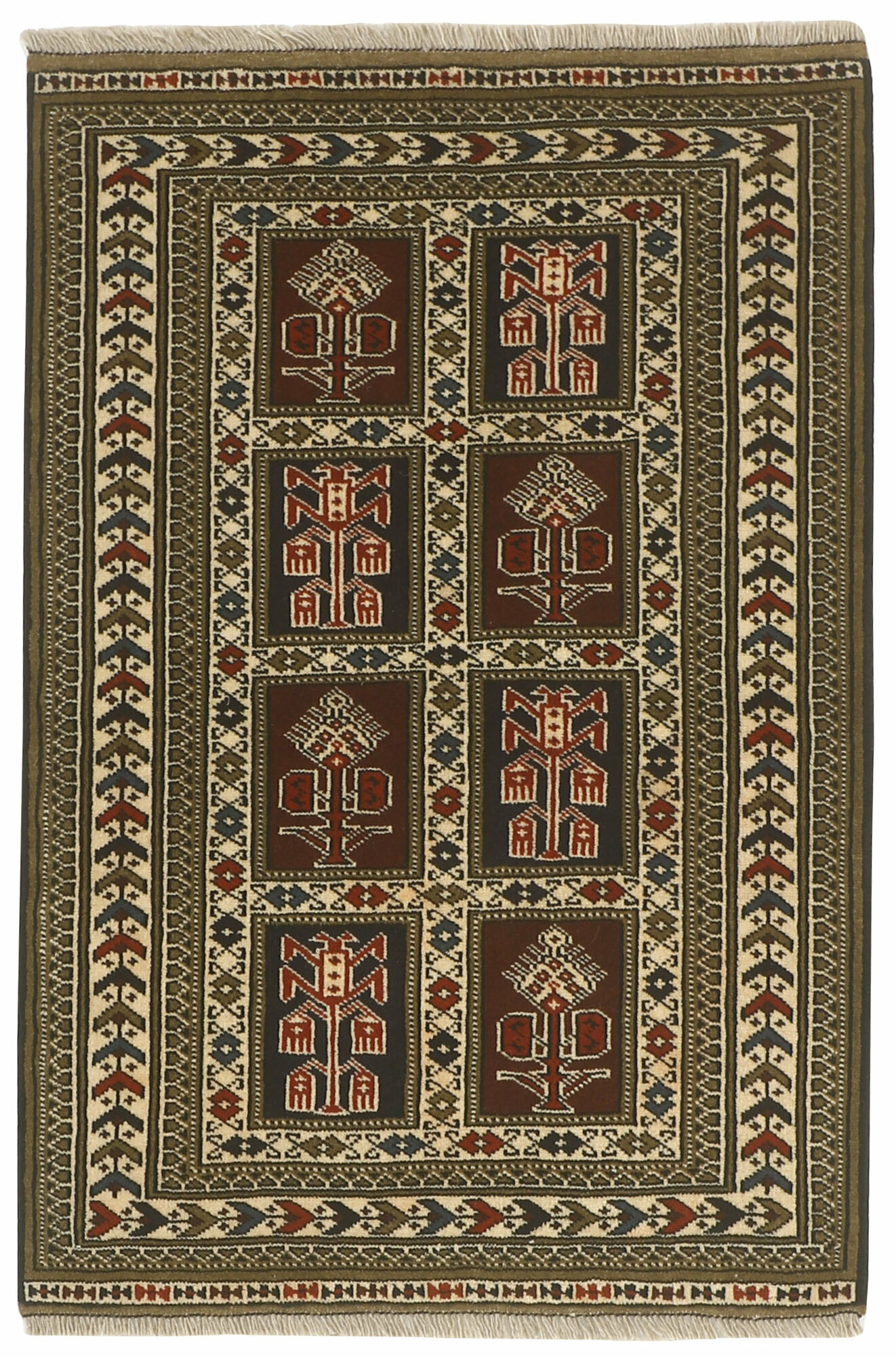 
    Turkaman - Black - 85 x 128 cm
  